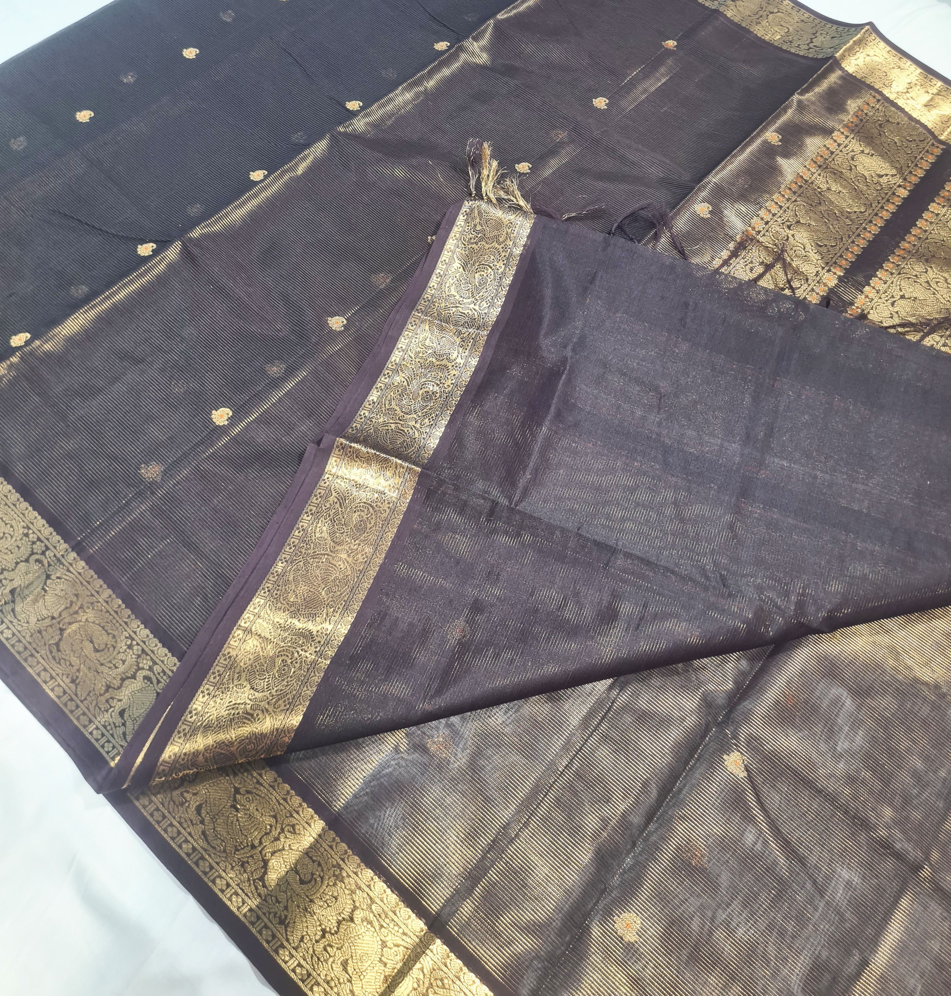Kanchipuram Pure Silk Cotton Saree