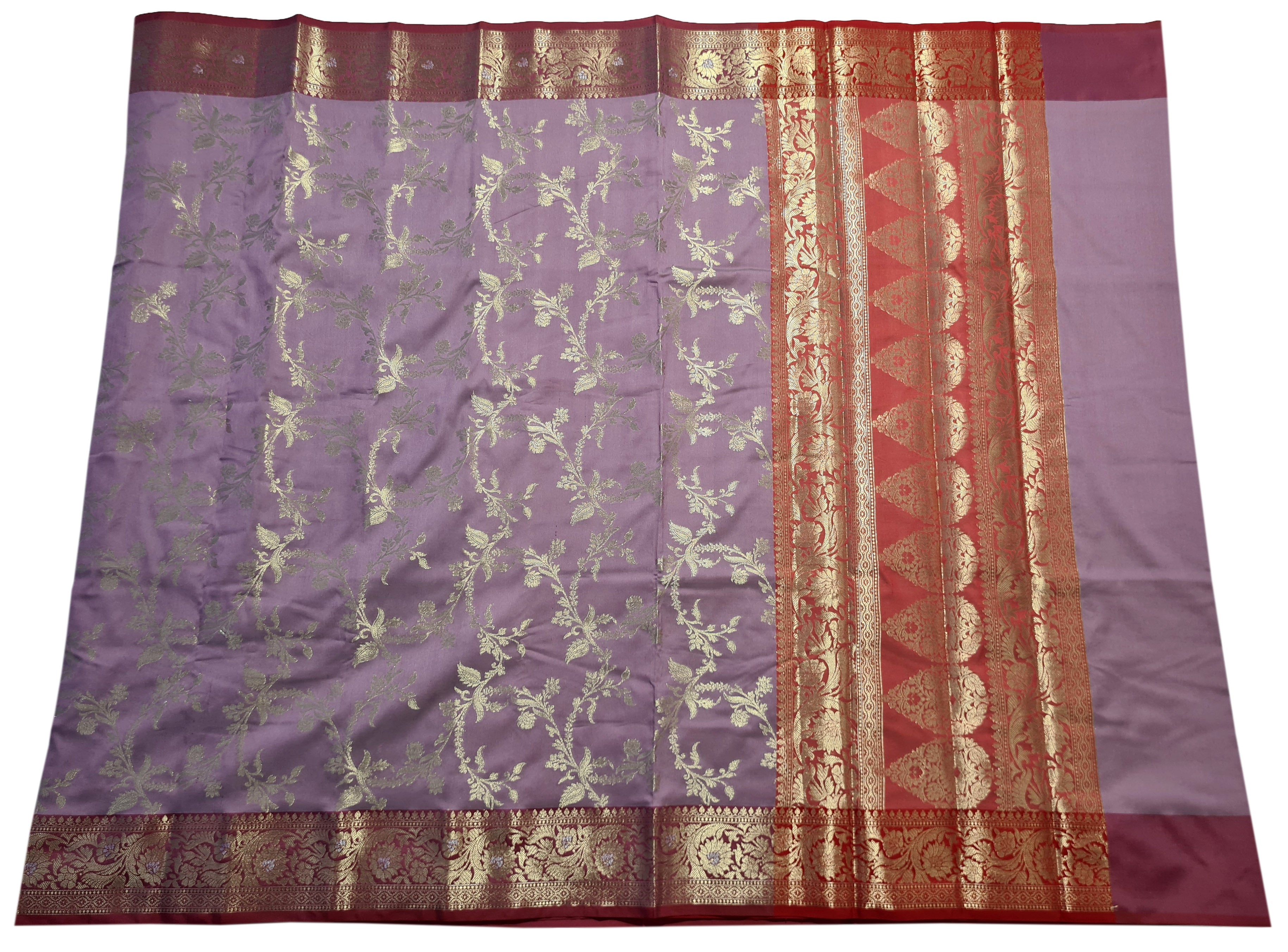 Banarasi Katan Jaal Silk Sarees