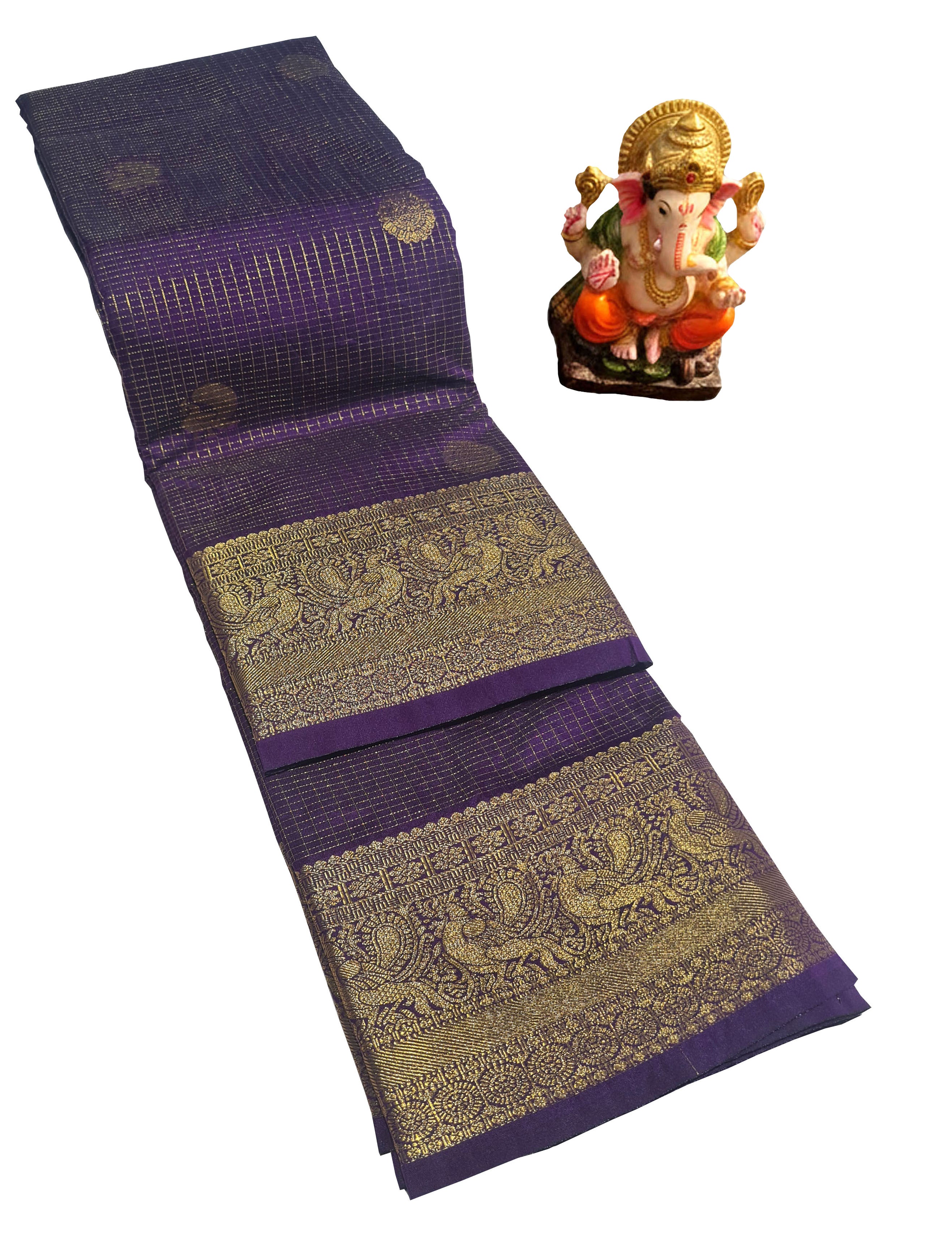 Vairaoosi Annam check Sarees