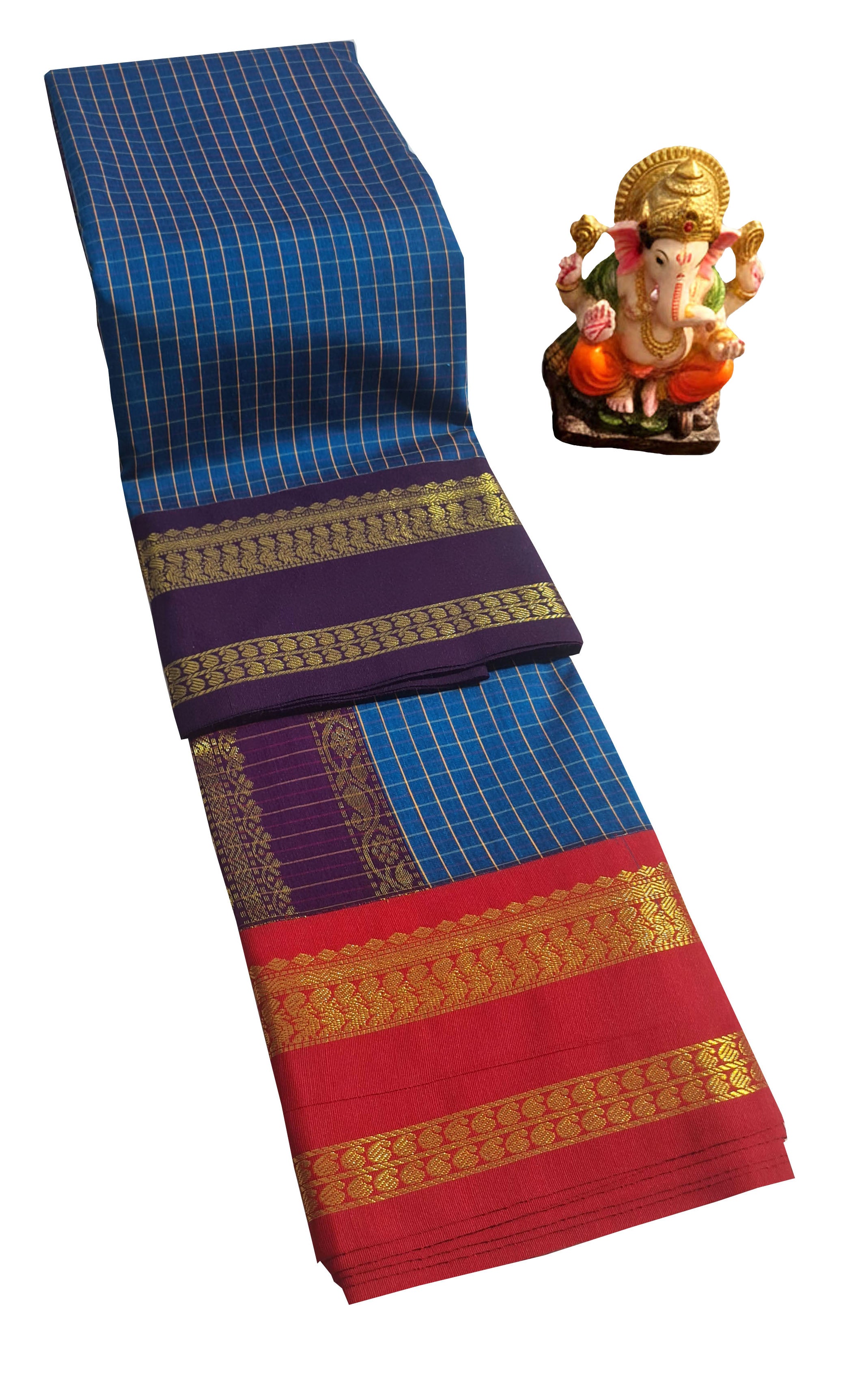 Kanchipuram Agarlic Cotton Sarees