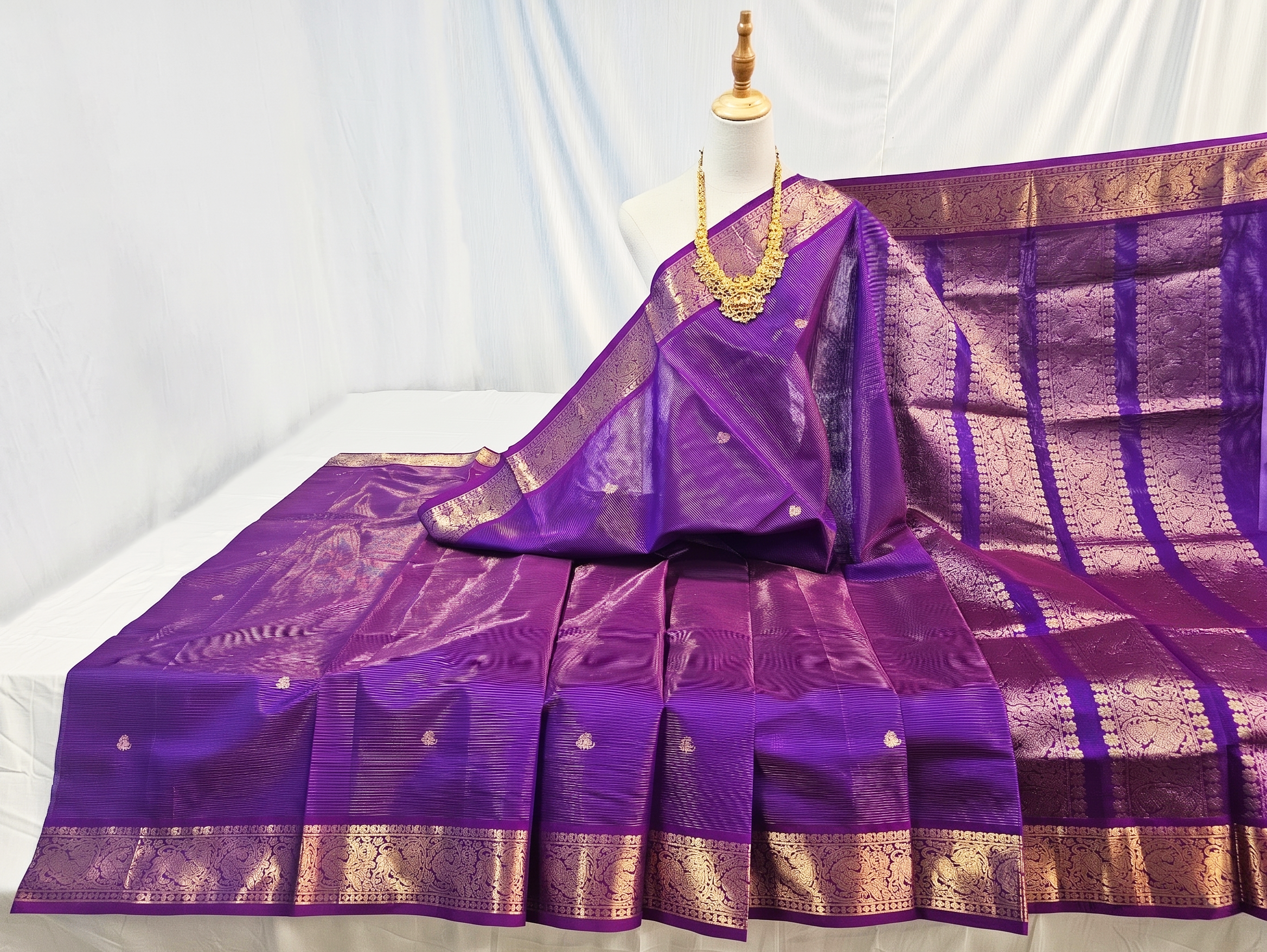 Kanchipuram Pure Silk Cotton Saree