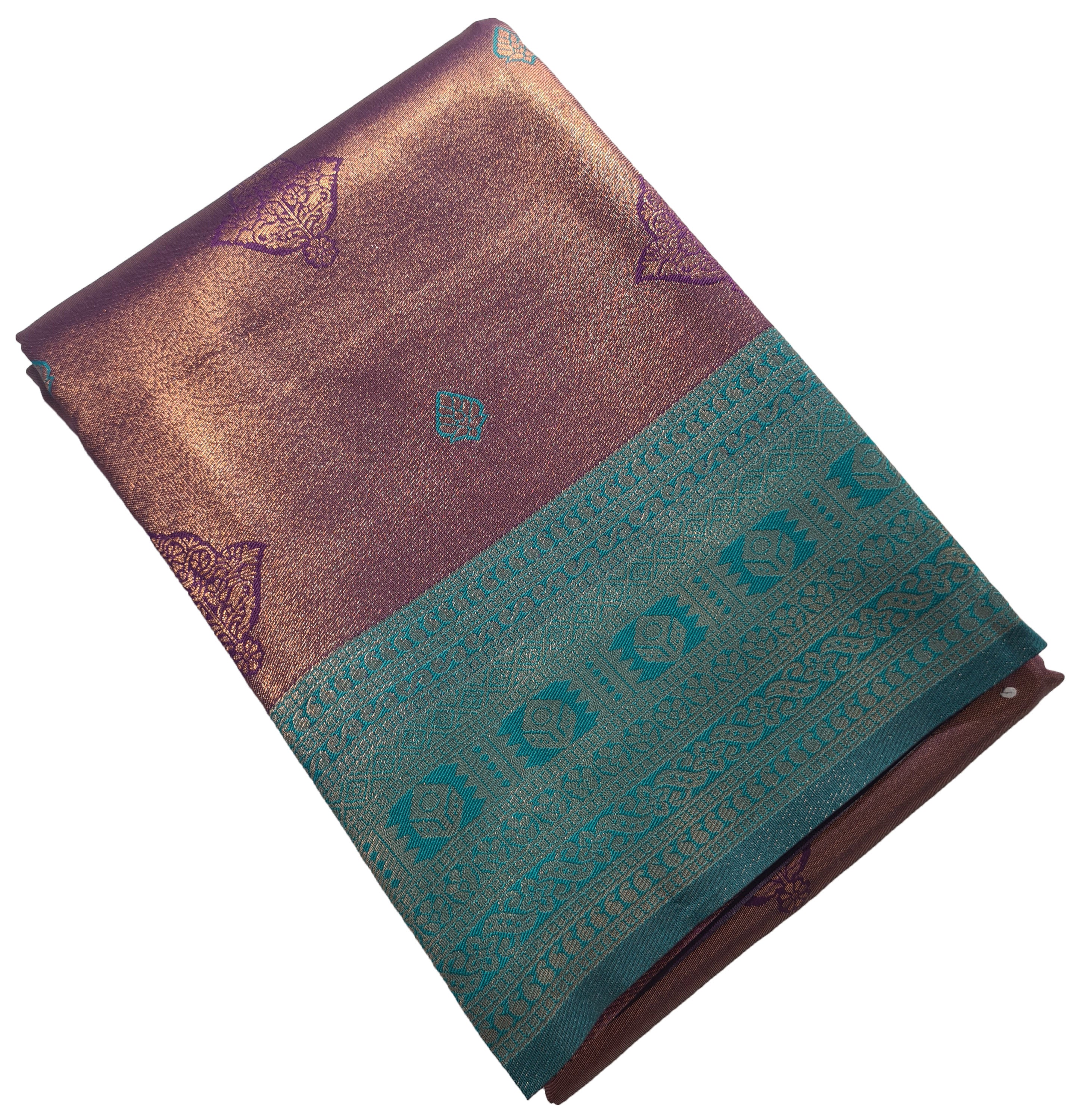 Antique Zari Butta Silk Saree