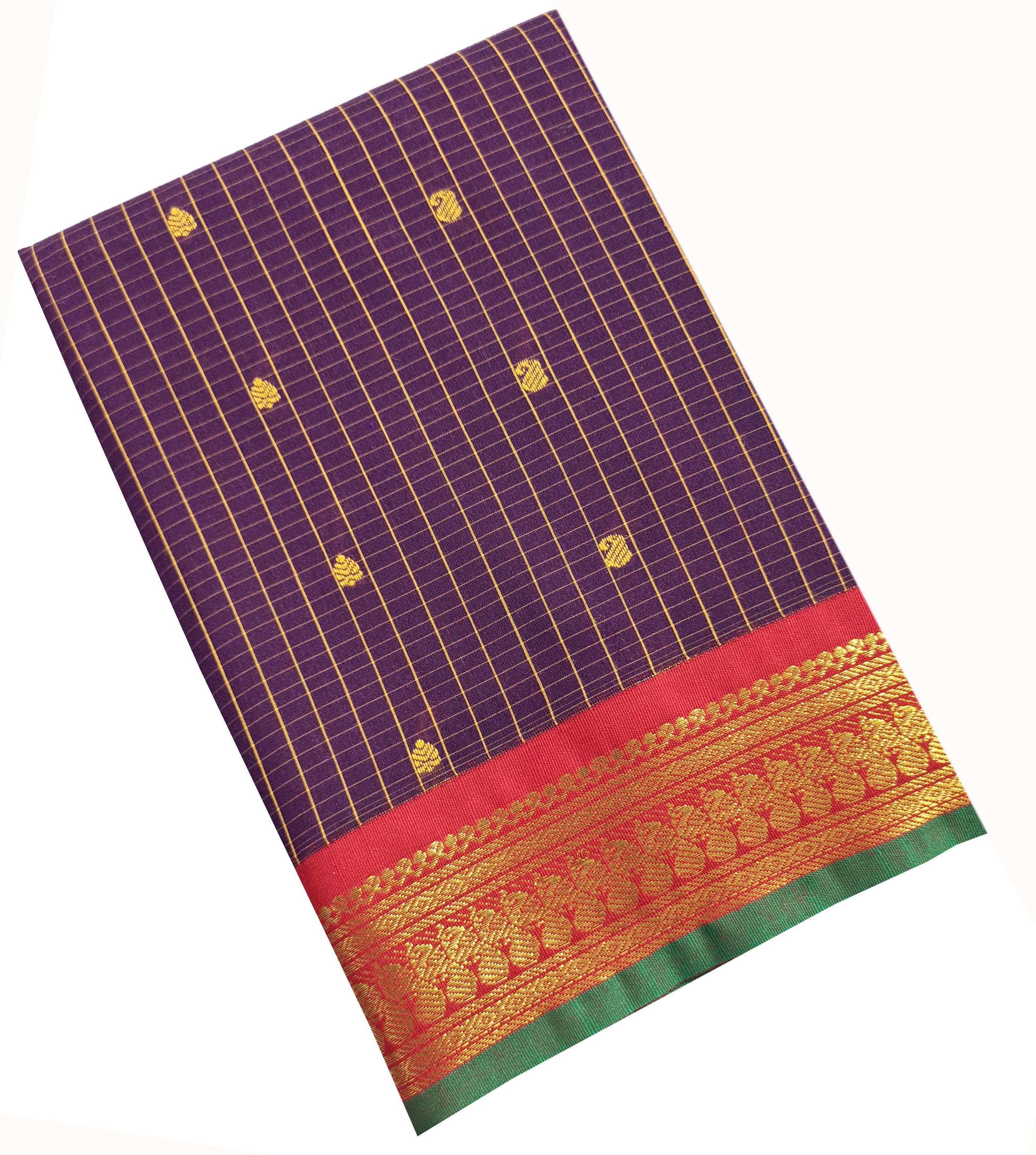 Vairaoosi Agarlic Cotton Silk Sarees