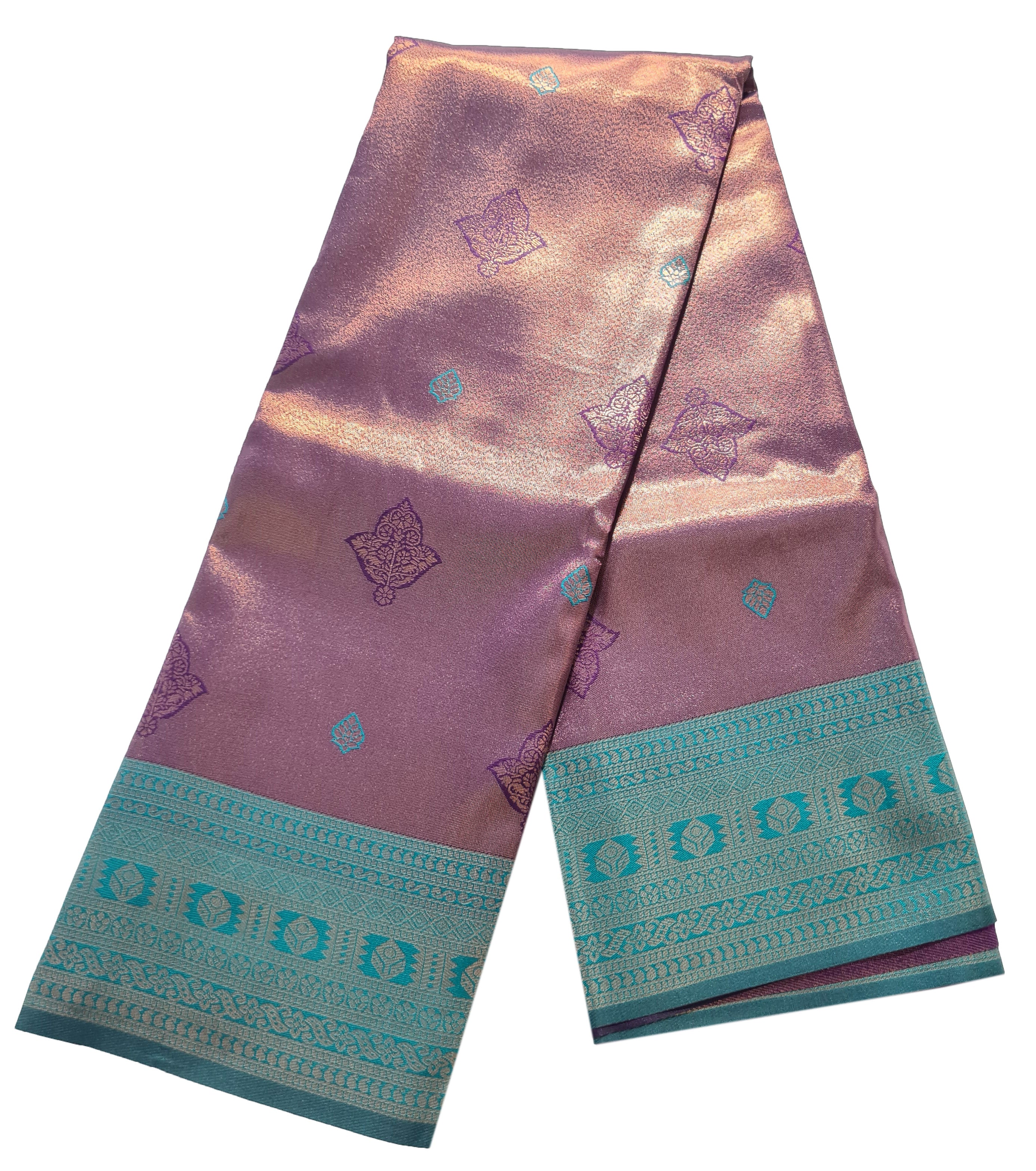 Antique Zari Butta Silk Saree