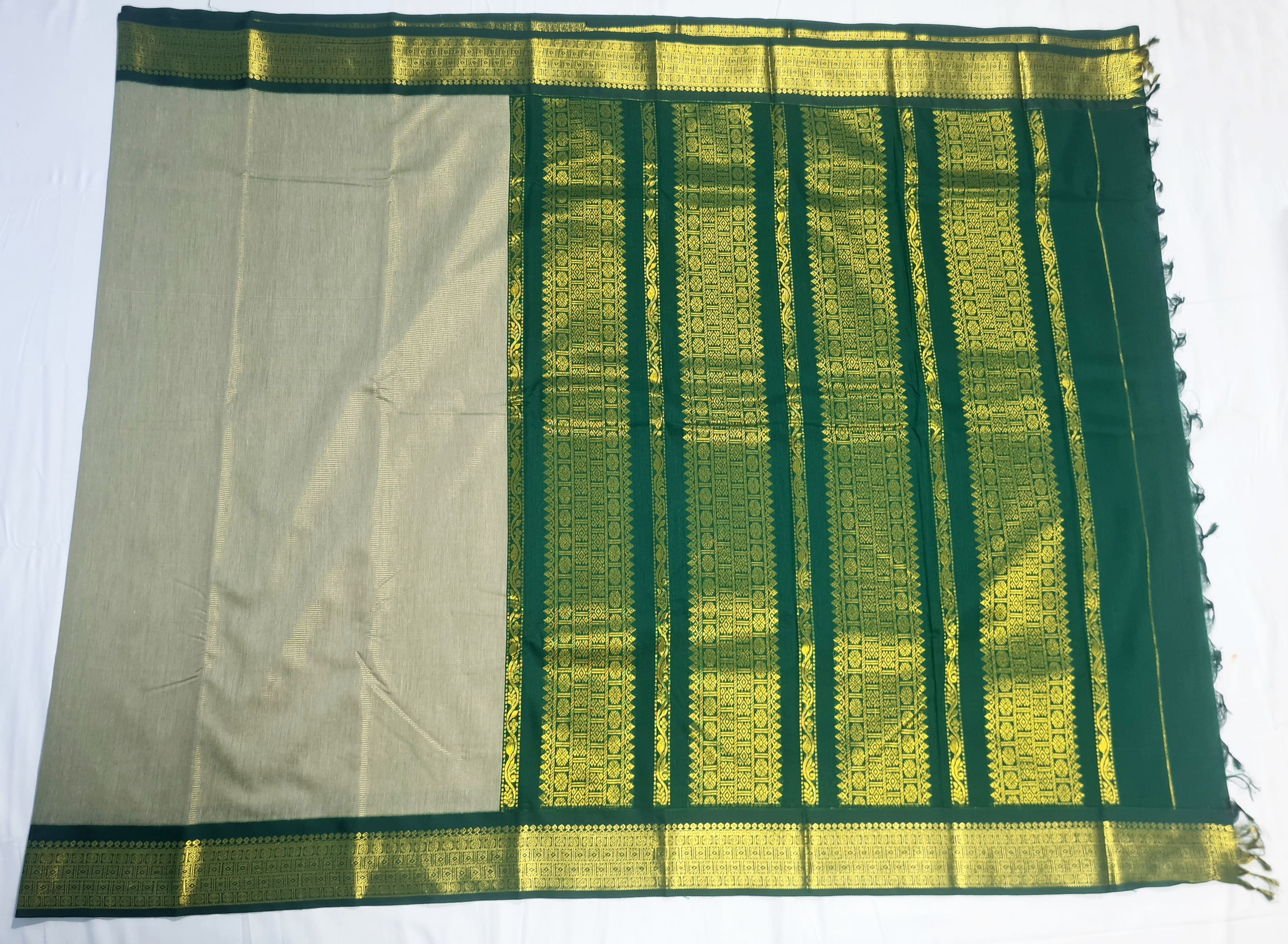 Kanchipuram Agarlic Cotton Sarees