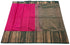 Kanchi Vegan Silk Saree With Contrast Blouse and Rich Jari Pallu