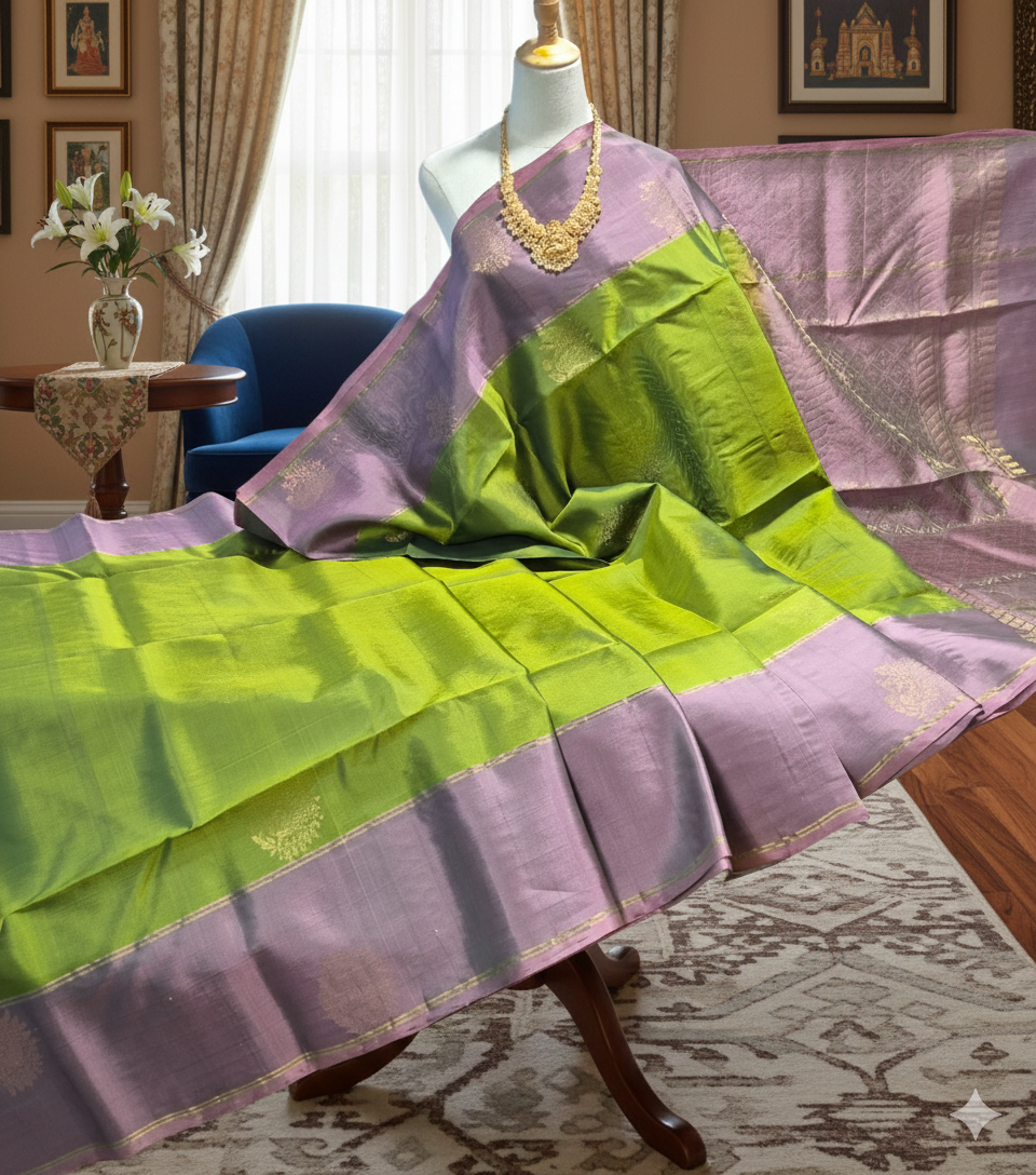 Kanchipuram Pure Soft Silk Saree