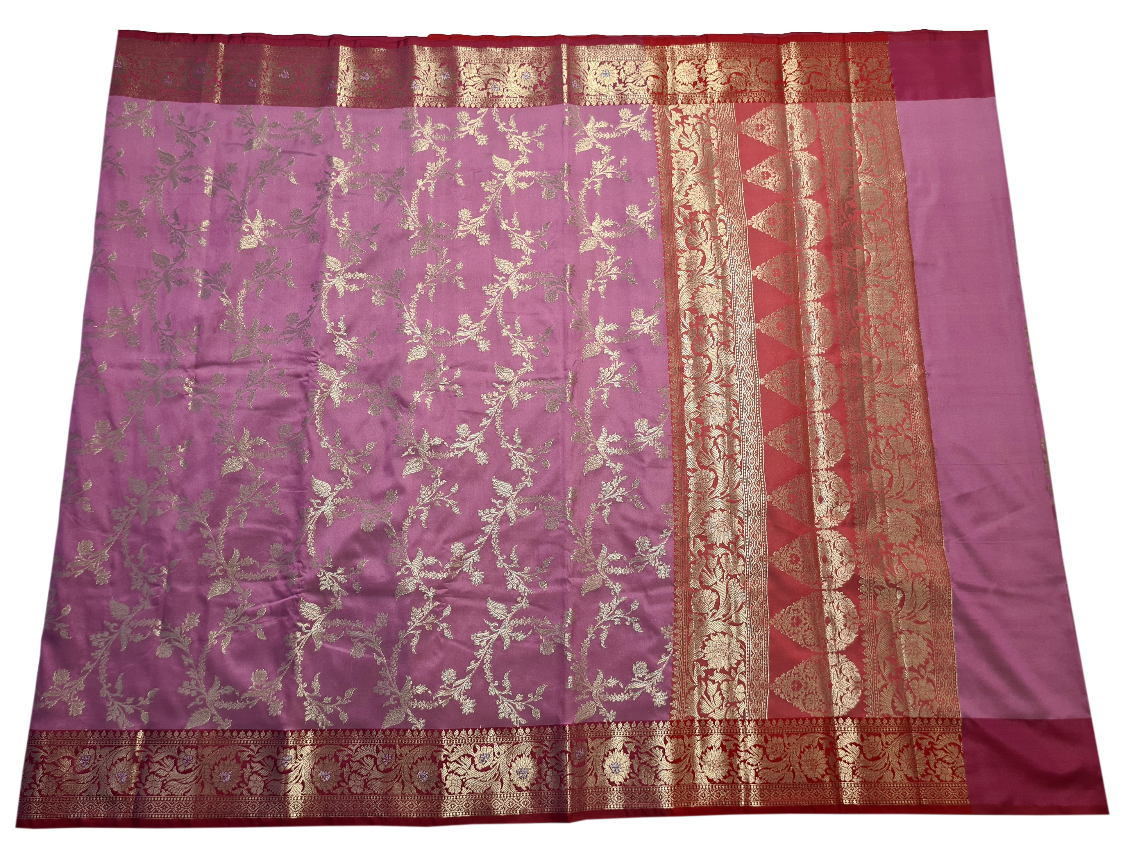 Banarasi Katan Jaal Silk Sarees