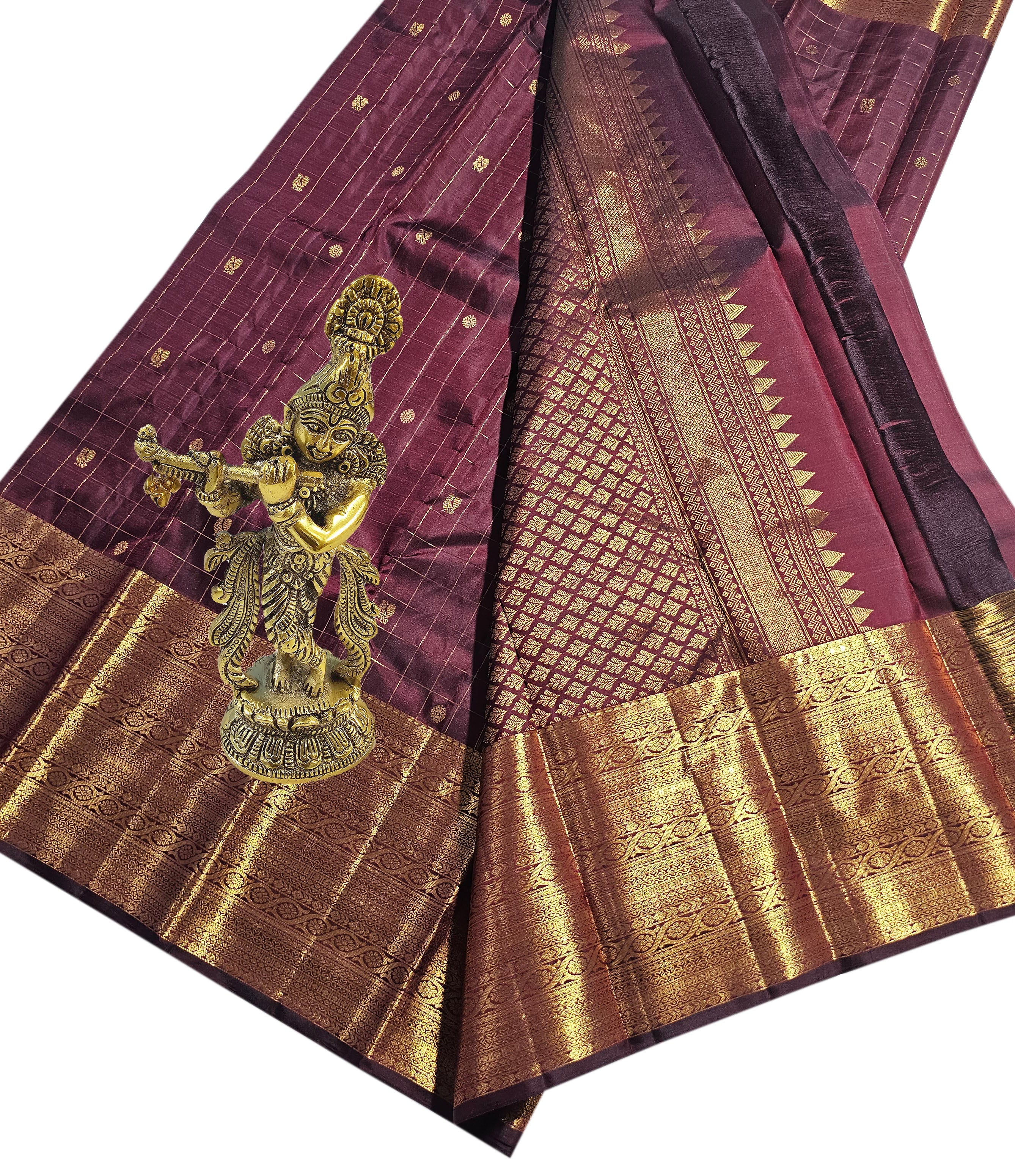 Kanchipuram Pure Silk Saree