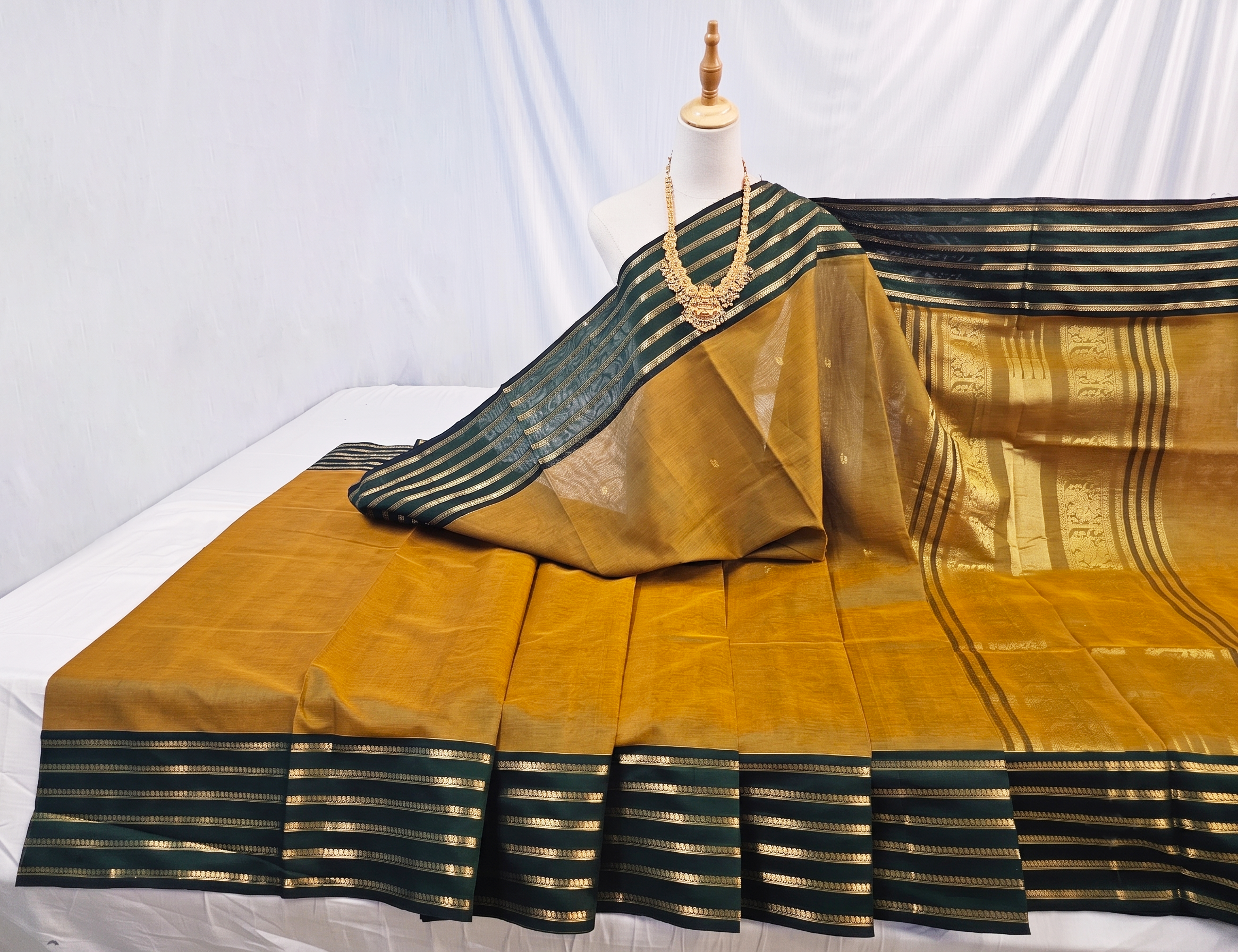 Kanchipuram Pure Silk Cotton Saree