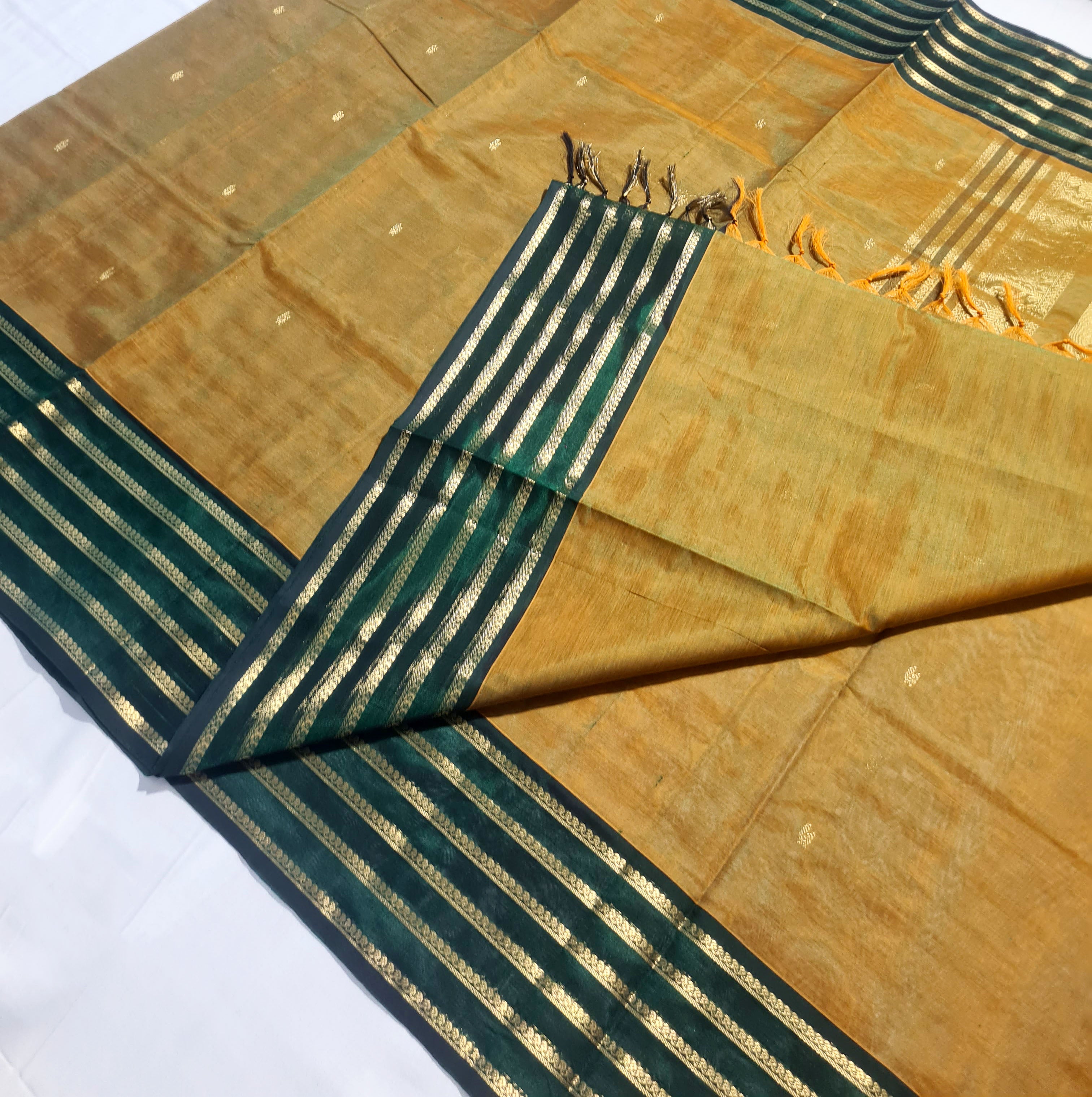 Kanchipuram Pure Silk Cotton Saree