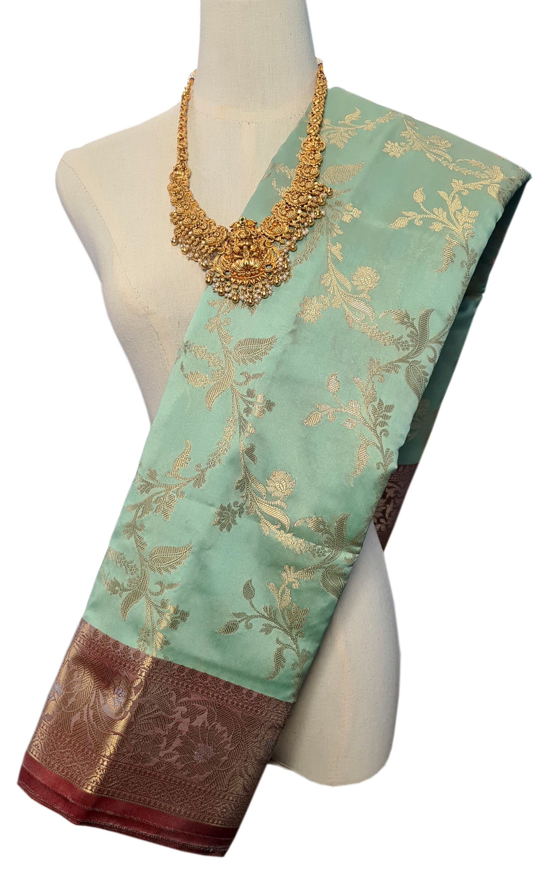 Banarasi Katan Jaal Silk Sarees