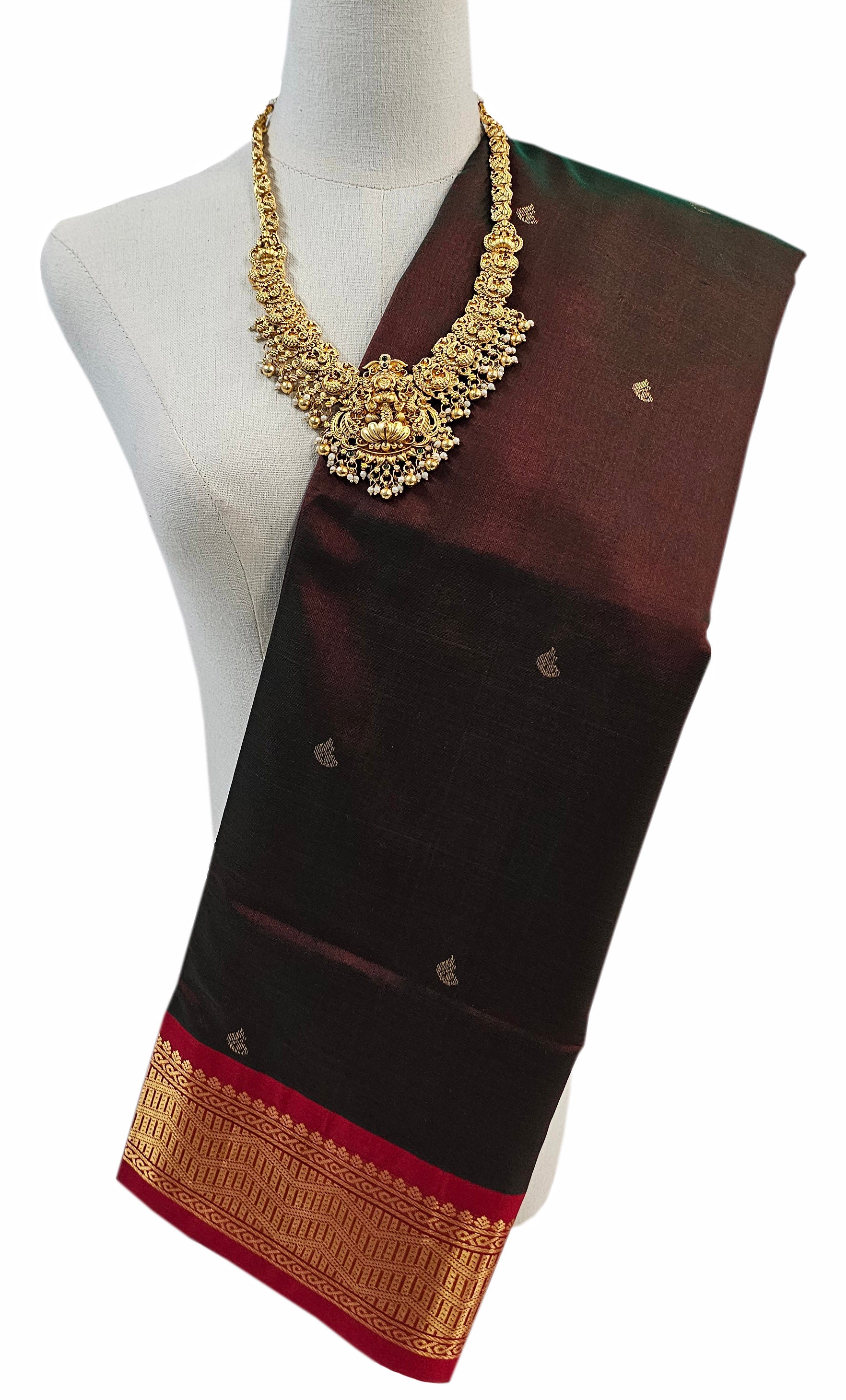 Kanchipuram Pure Silk Cotton Saree
