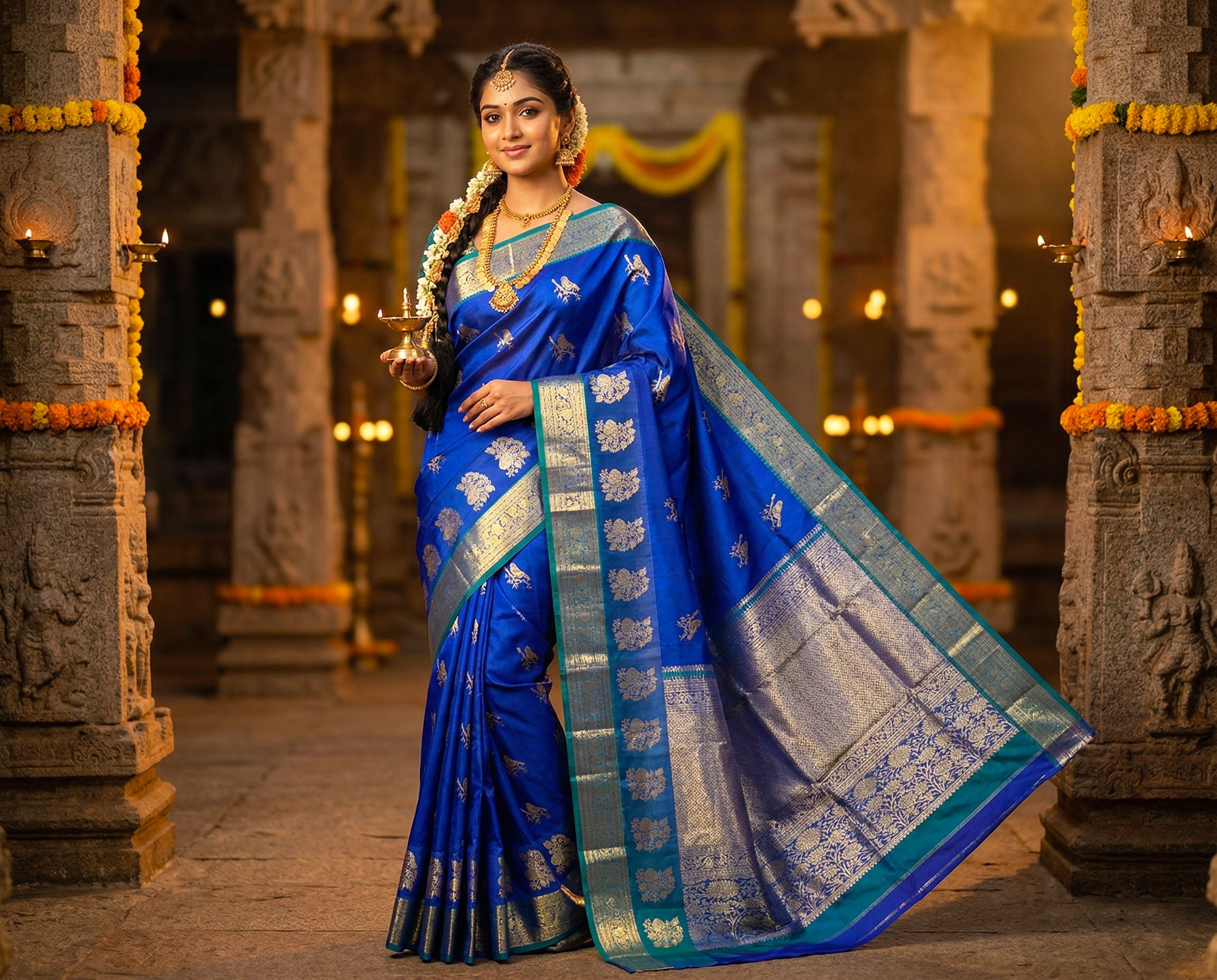 Kanchipuram Pure Silk Saree