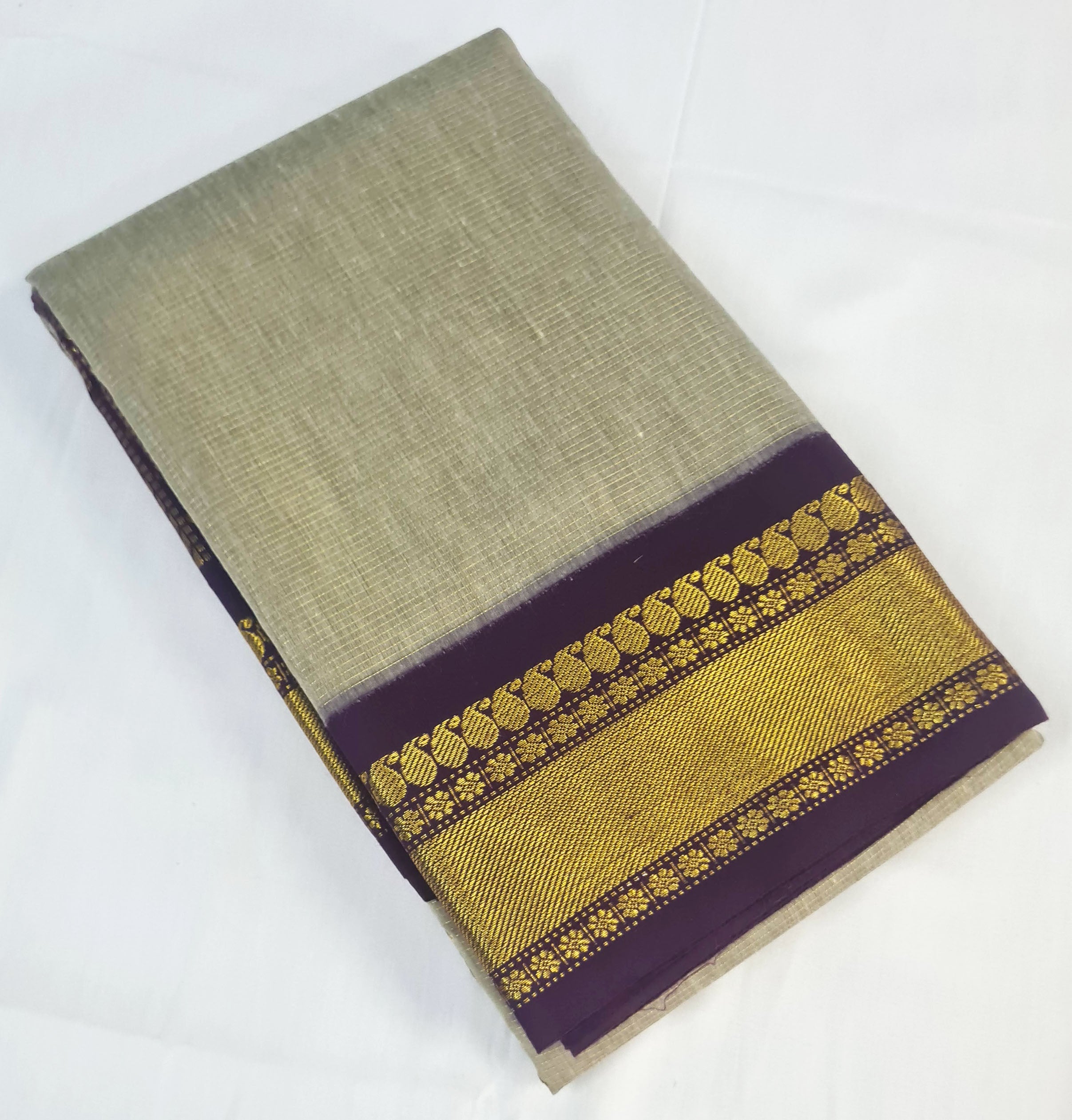 Kanchipuram Agarlic Cotton Sarees