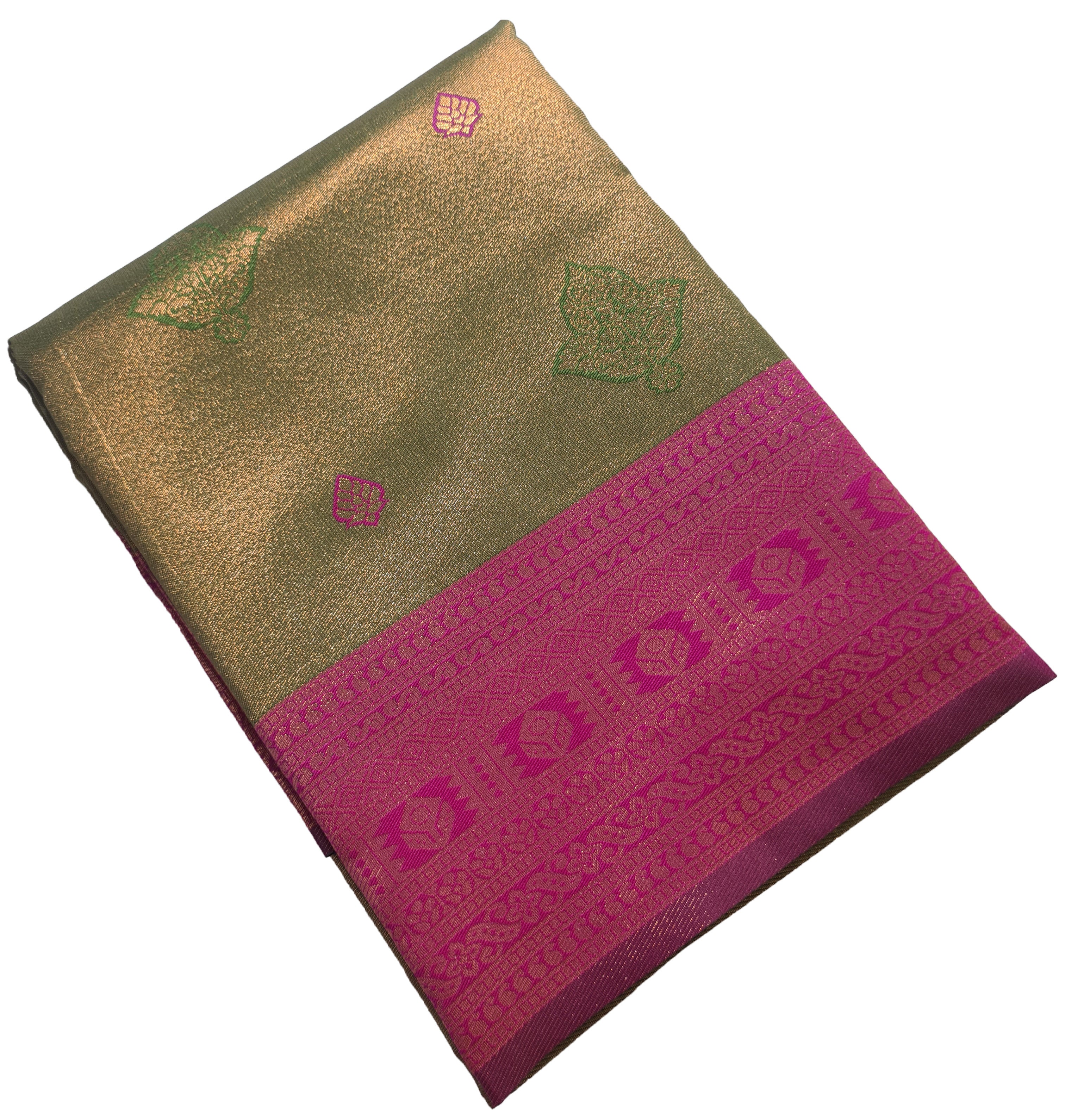 Antique Zari Butta Silk Saree