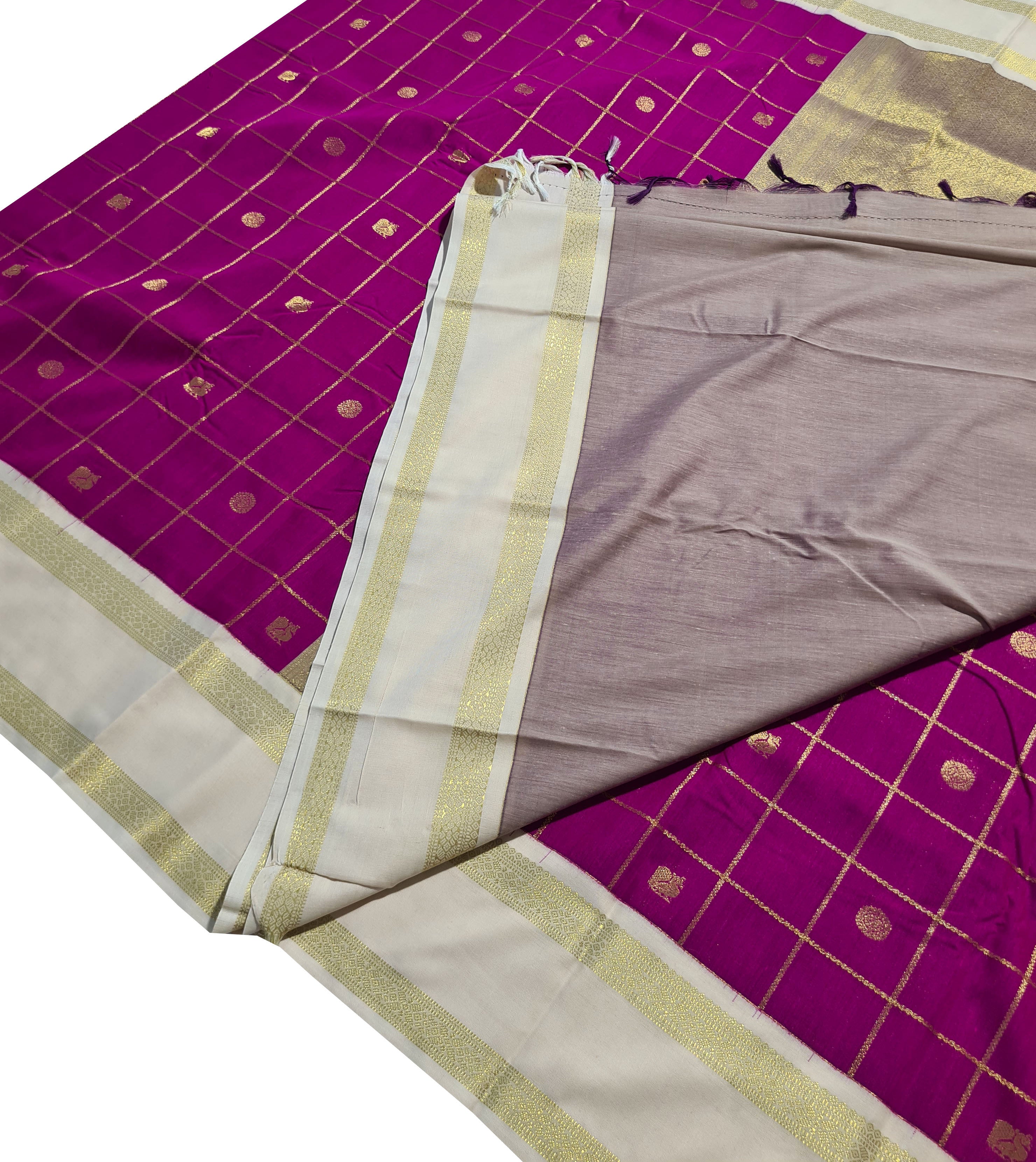 Kanchipuram Pure Cotton Sarees