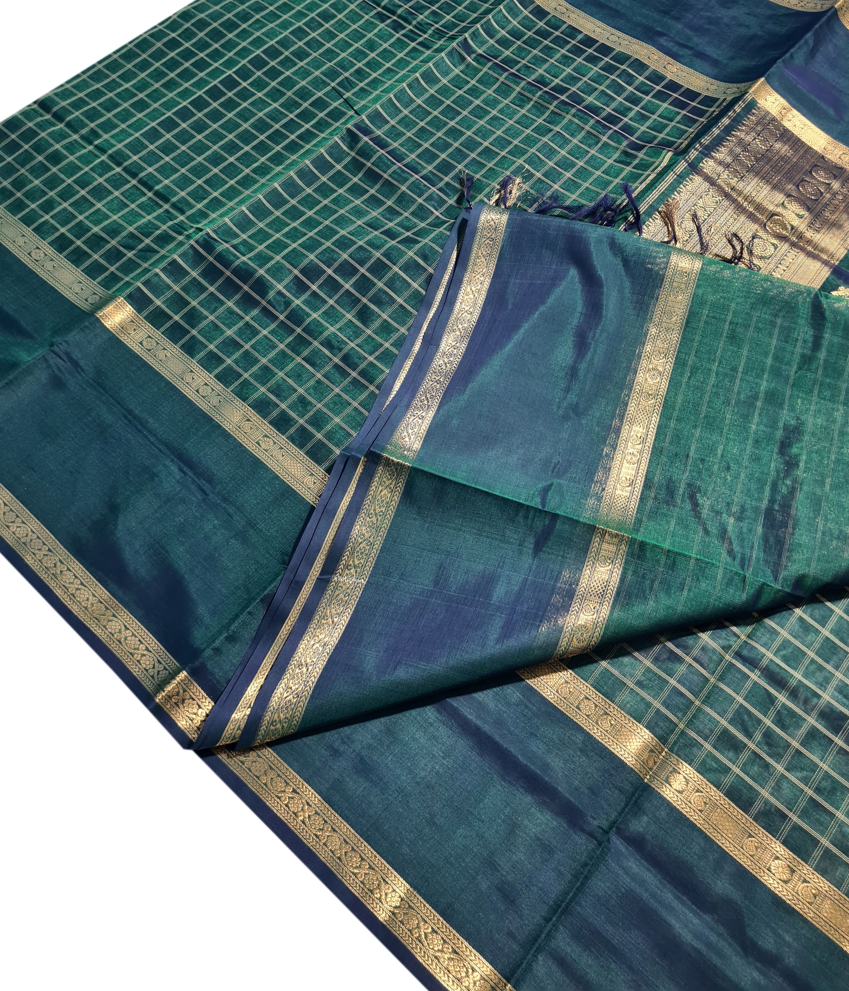 Kanchipuram Pure Silk Cotton Saree