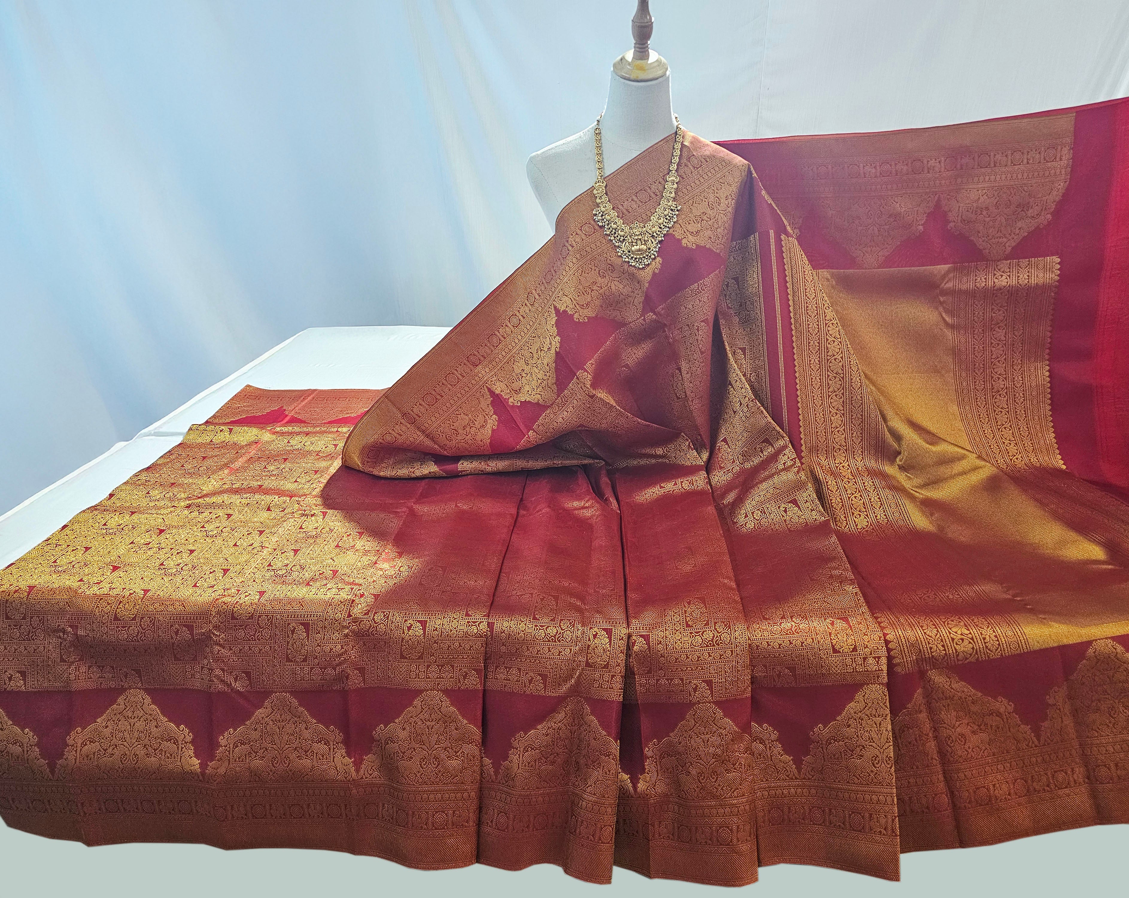 Kanchipuram Pure Silk Saree
