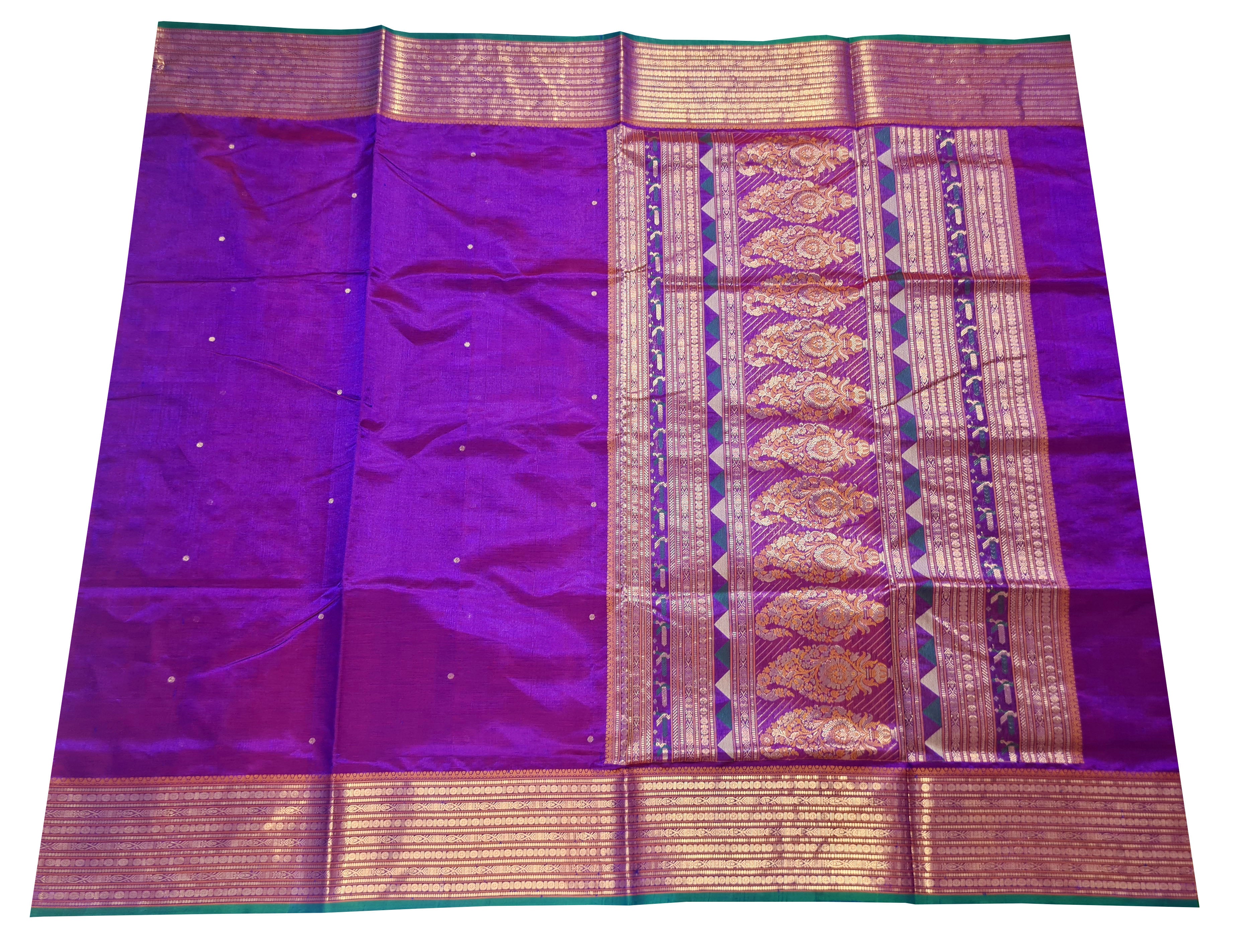 Kanchipuram Pure Silk Cotton Saree