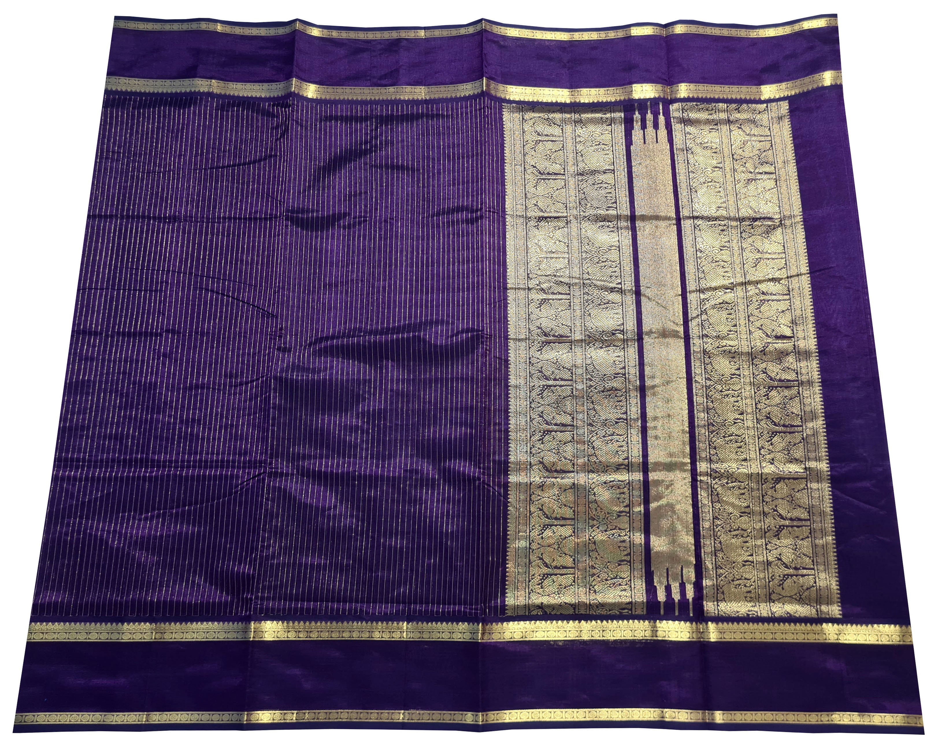 Kanchipuram Pure Silk Cotton Saree
