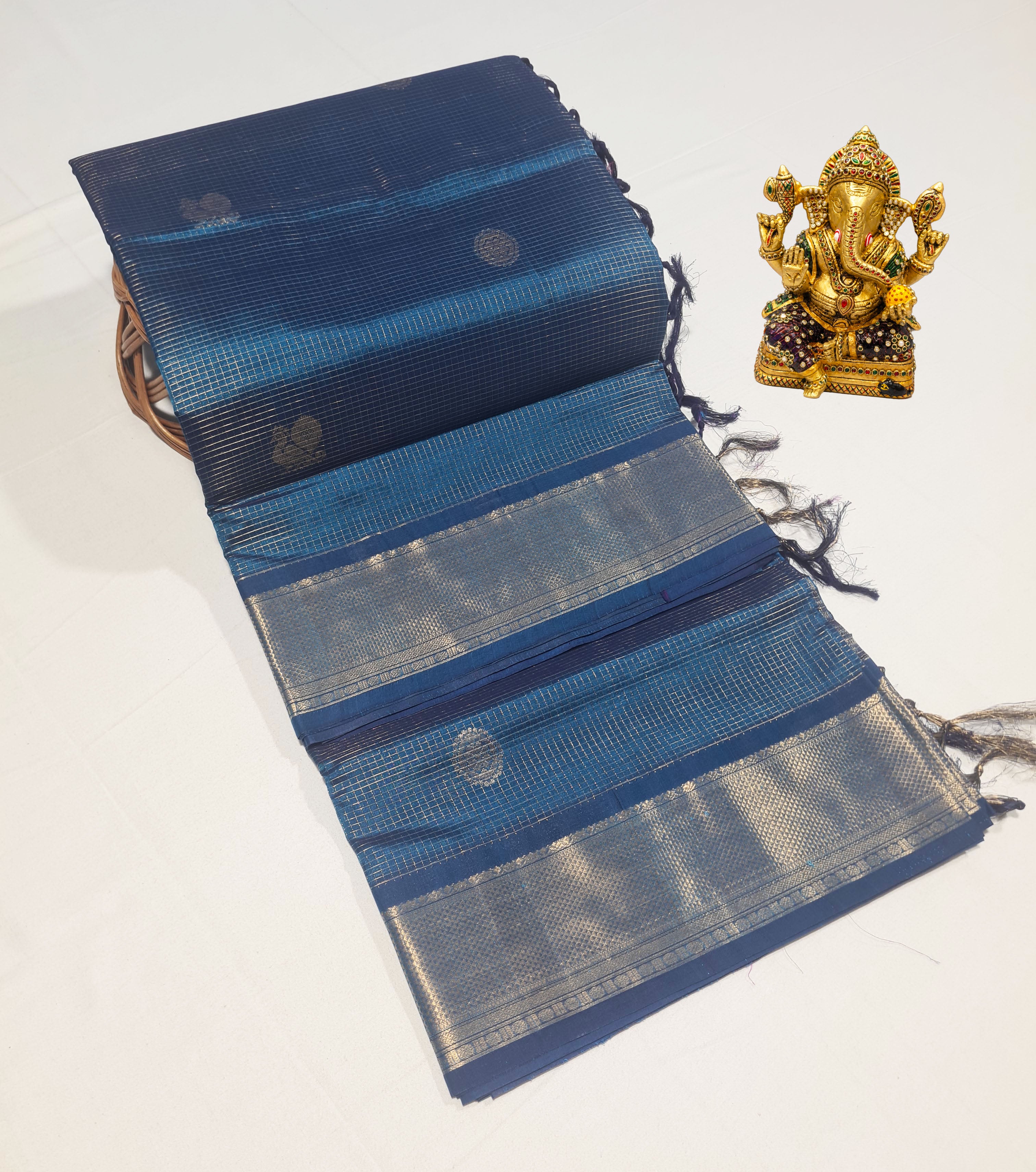 Kanchipuram Pure Silk Cotton Saree