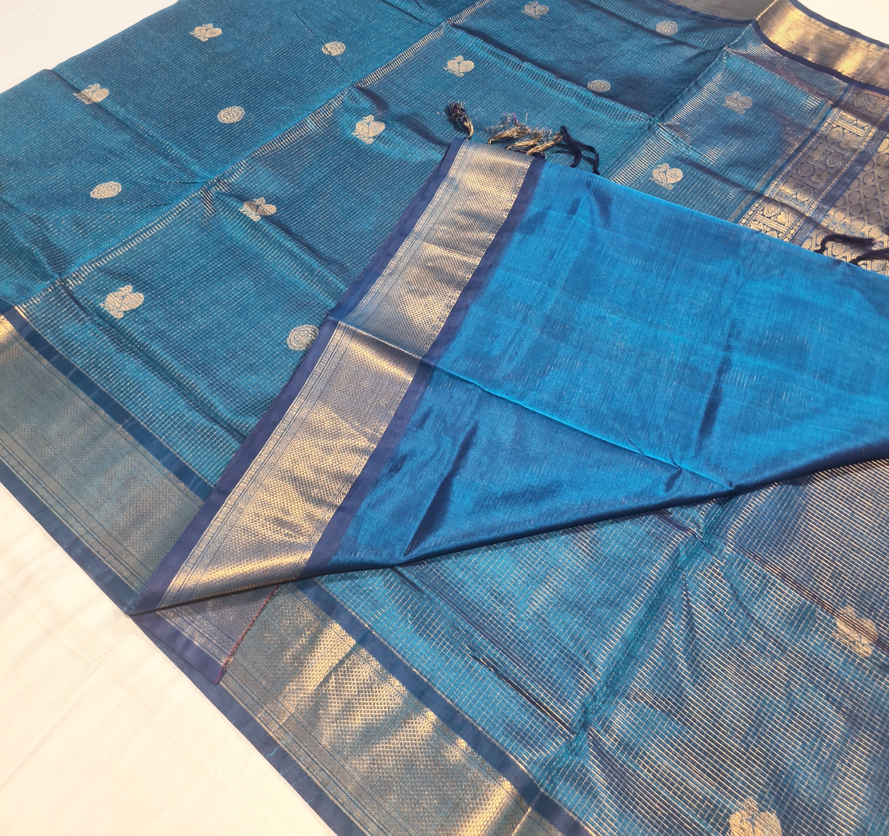 Kanchipuram Pure Silk Cotton Saree