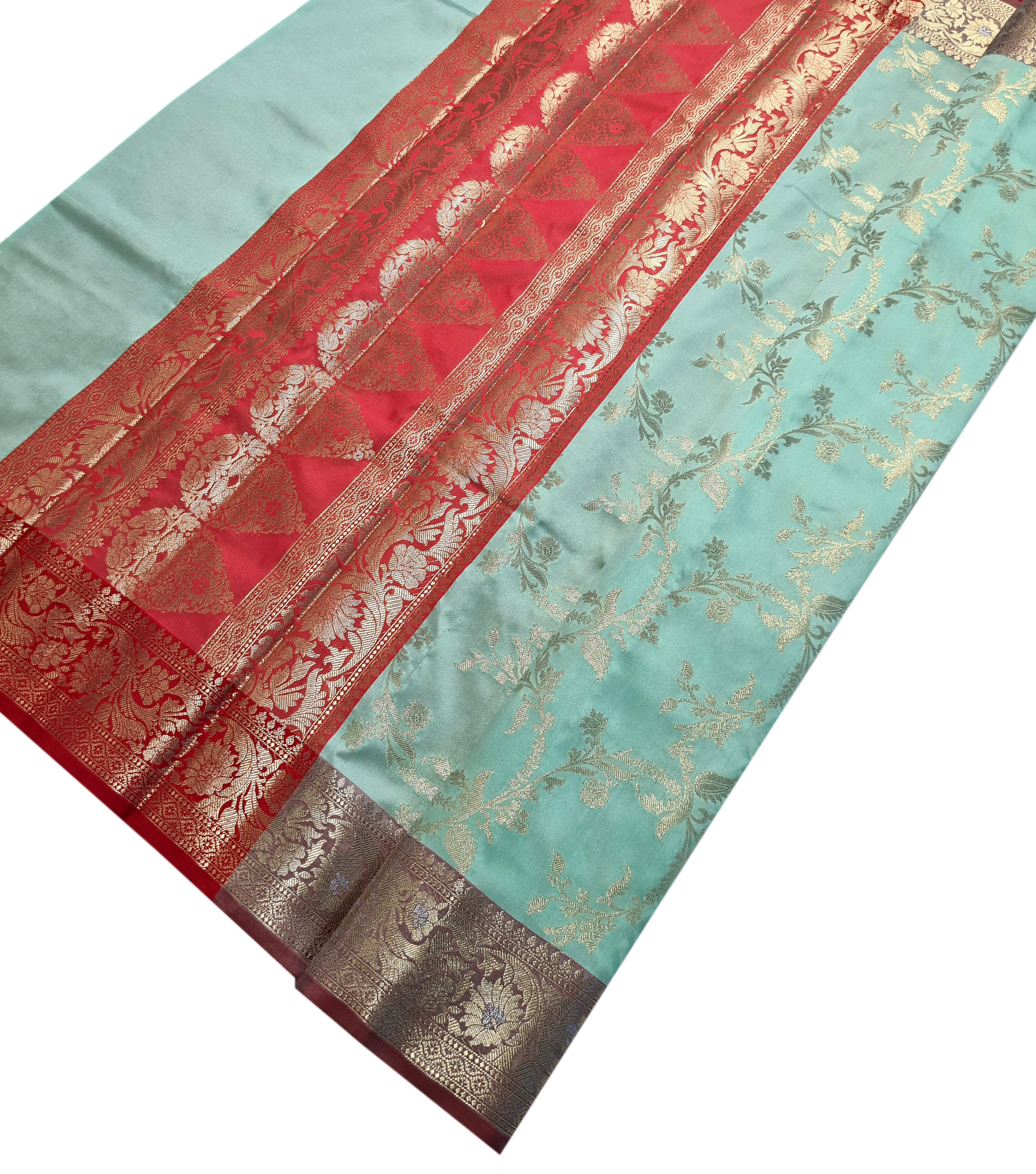 Banarasi Katan Jaal Silk Sarees