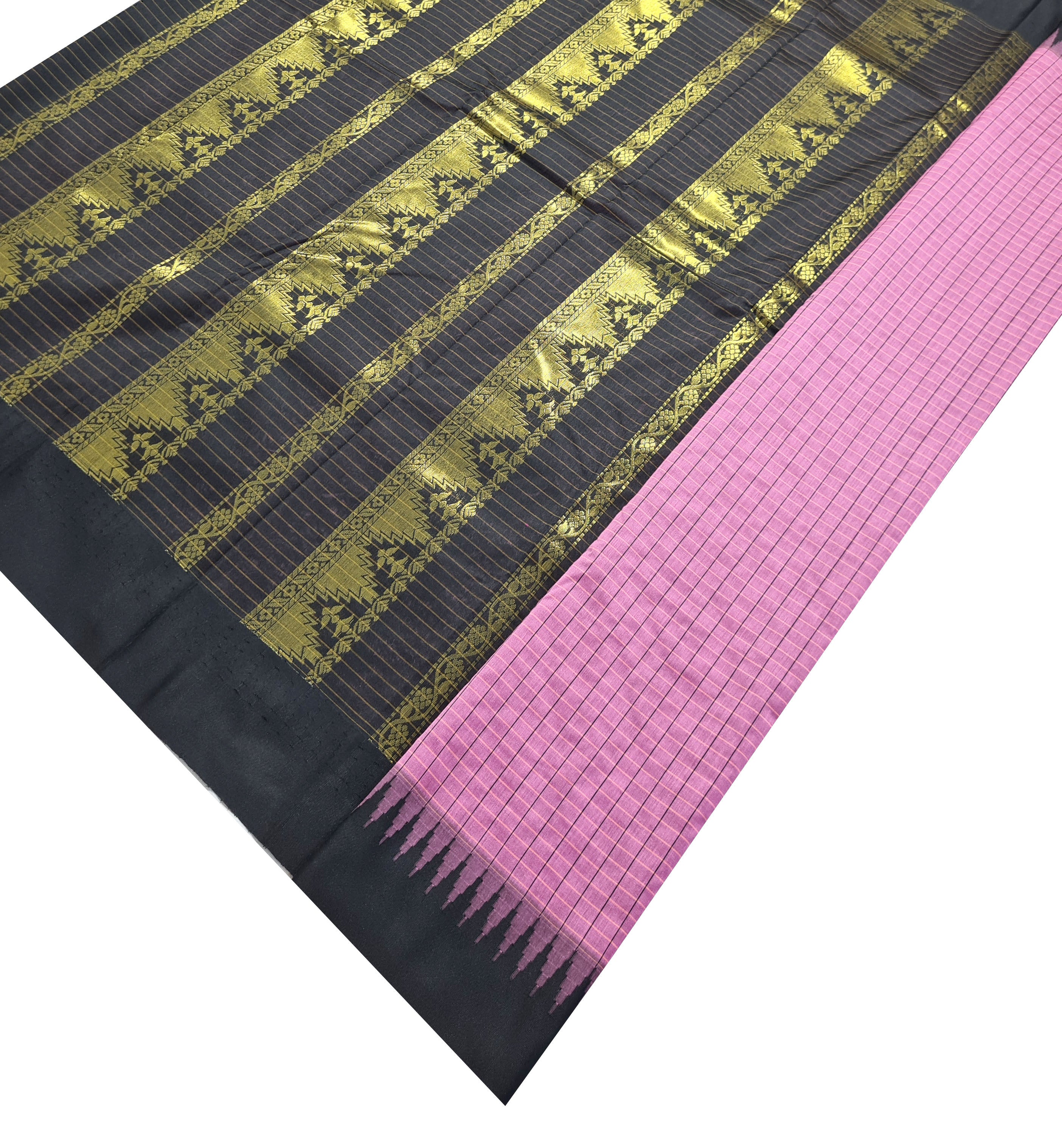 Vairaoosi Agarlic Cotton Silk Sarees