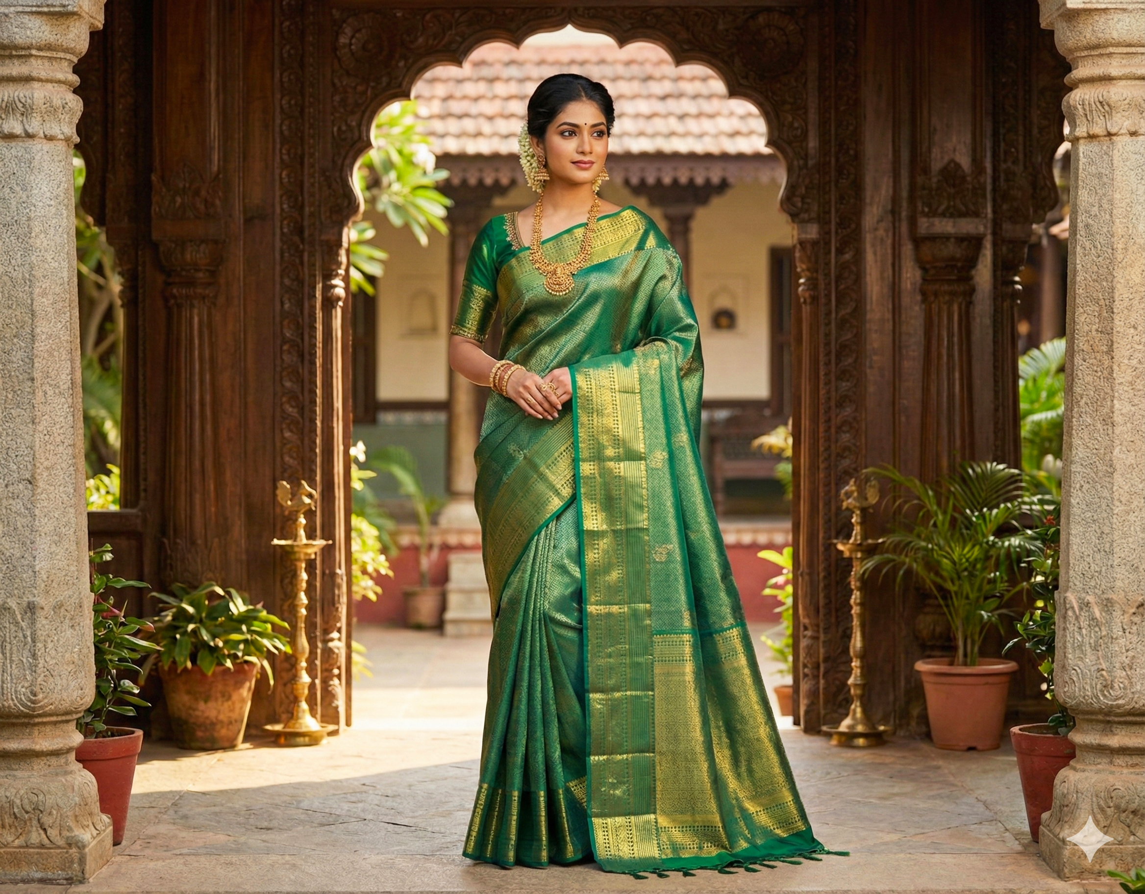 Kanchipuram Pure Silk Saree
