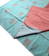 Kanchi Vegan Silk Saree With Contrast Blouse and Rich Jari Pallu