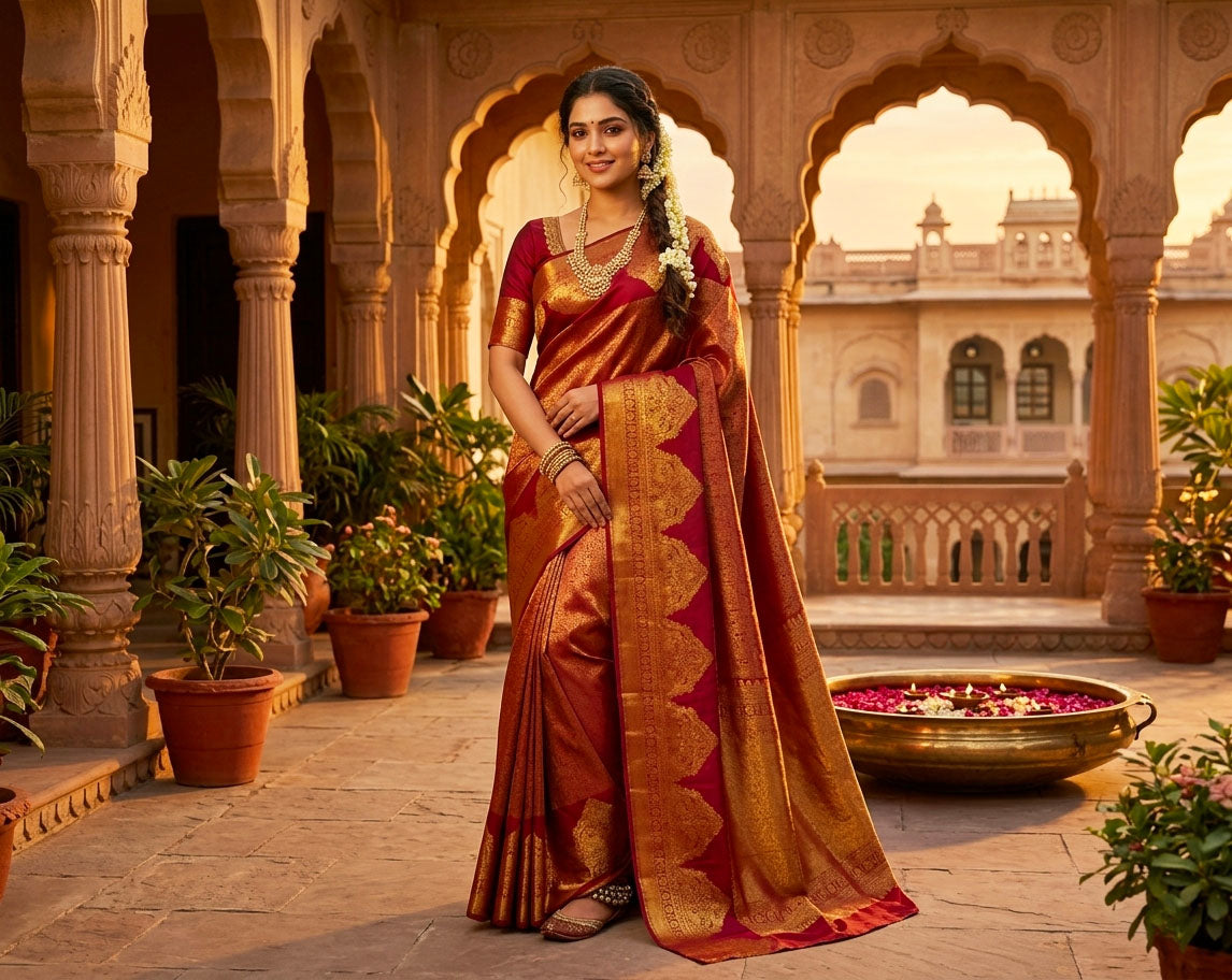 Kanchipuram Pure Silk Saree