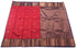 Kanchi Vegan Silk Saree With Contrast Blouse and Rich Jari Pallu