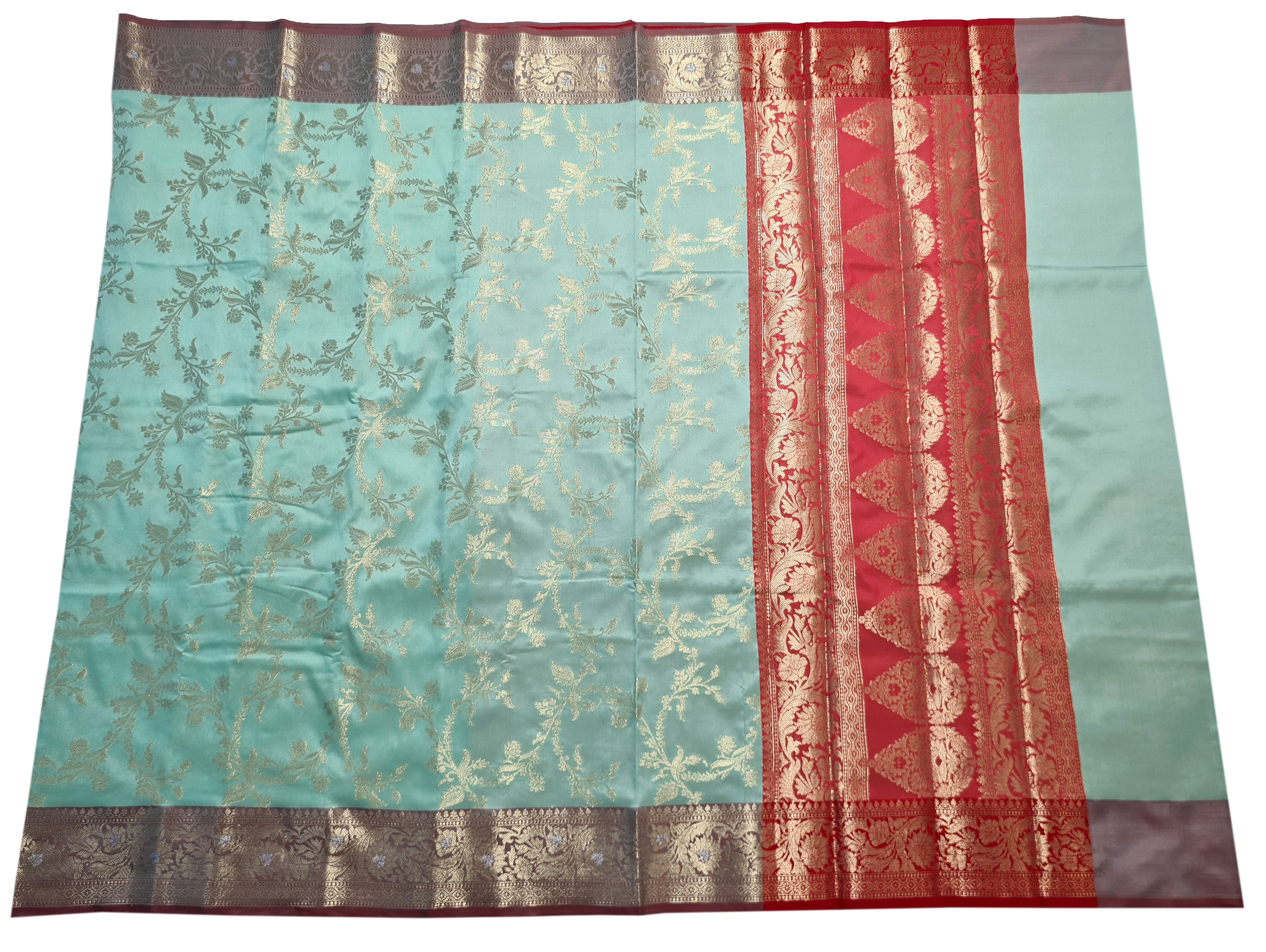 Banarasi Katan Jaal Silk Sarees