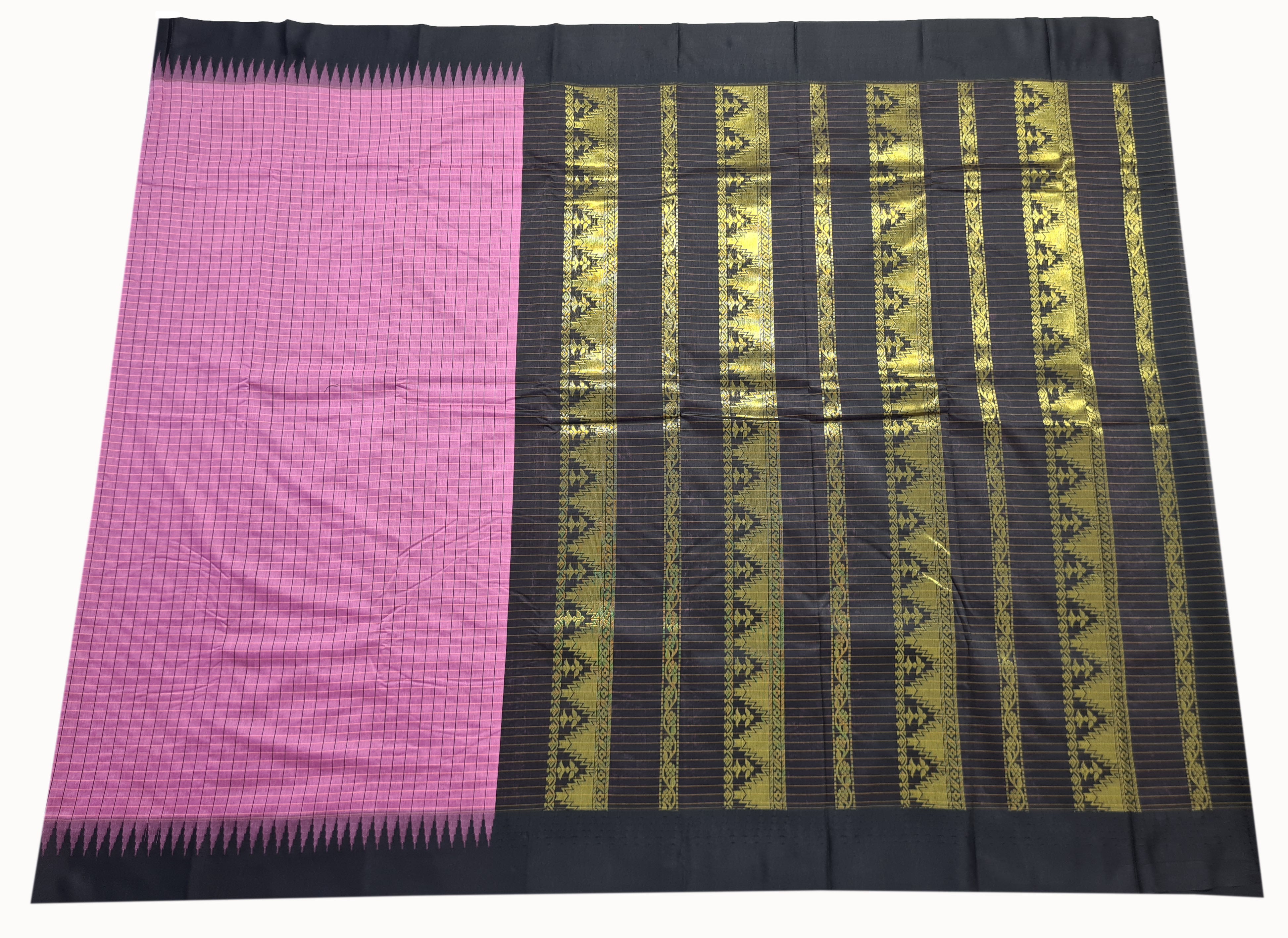 Vairaoosi Agarlic Cotton Silk Sarees