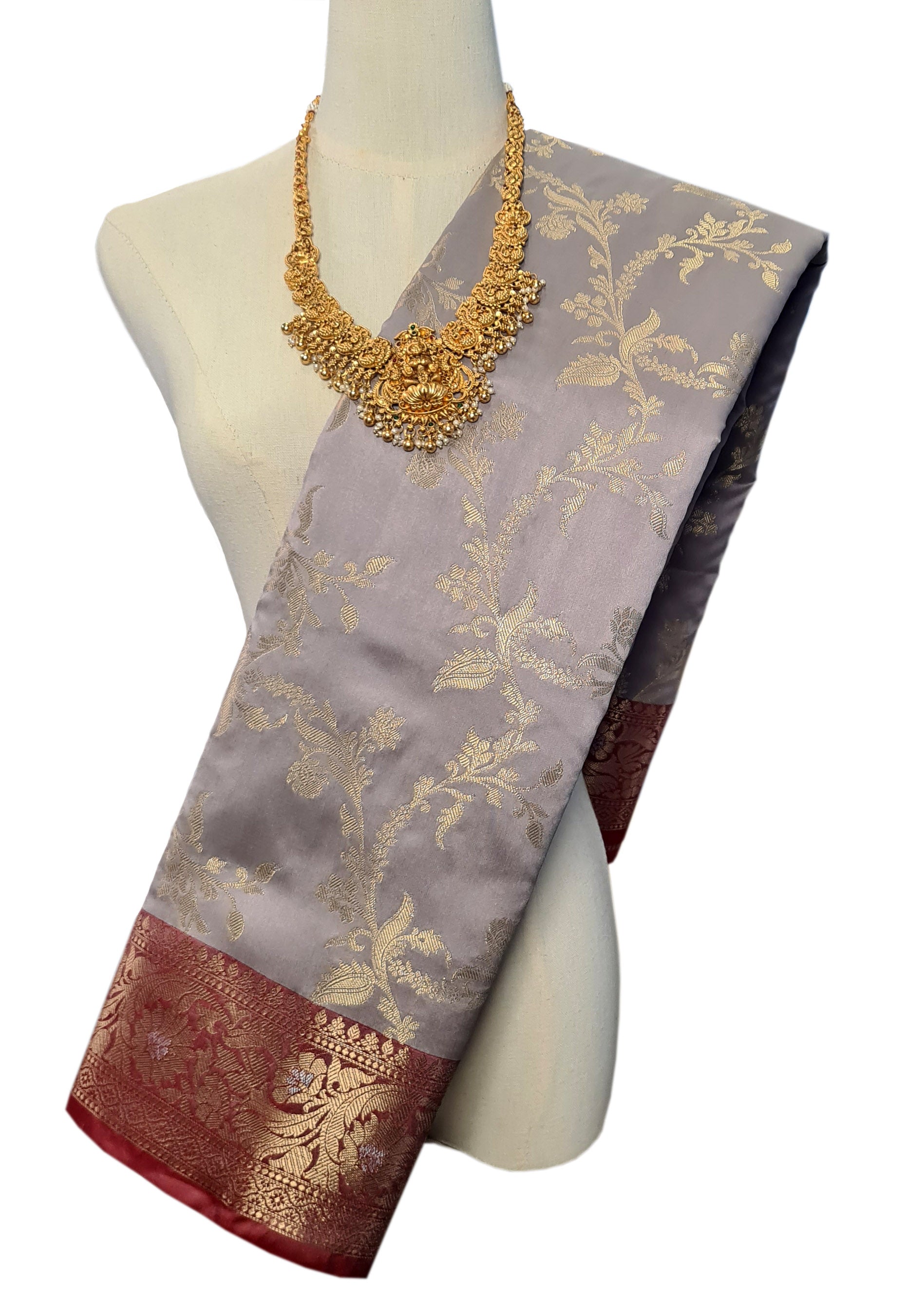 Banarasi Katan Jaal Silk Sarees