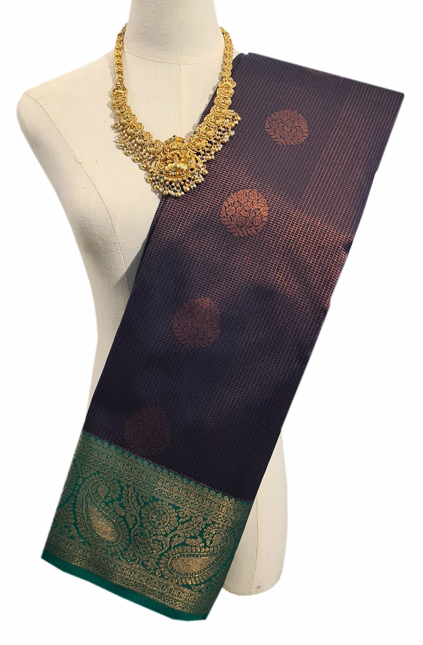 Vairaoosi Kanchi Vegan Silk Saree