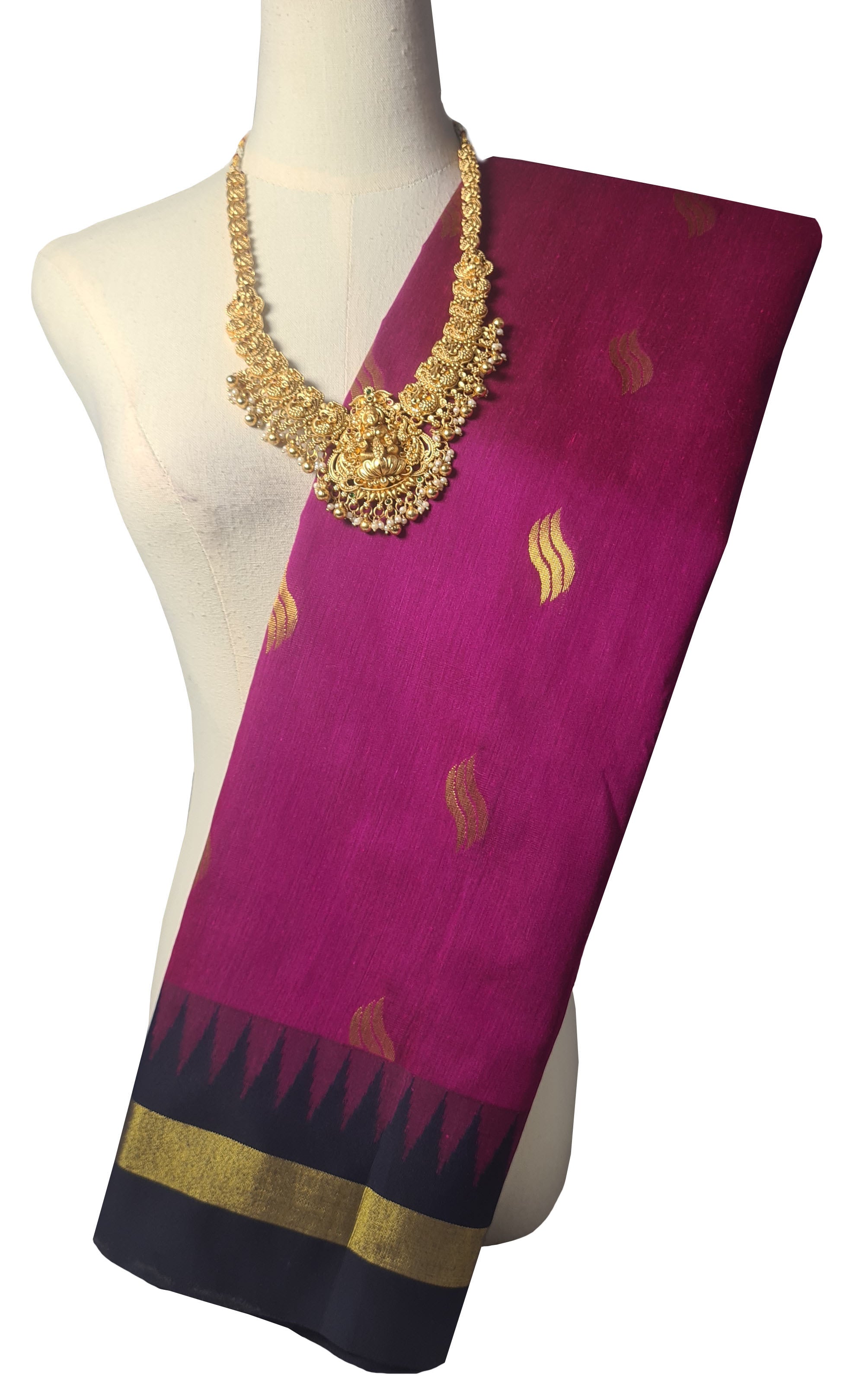 Vairaoosi Agarlic Cotton Silk Sarees