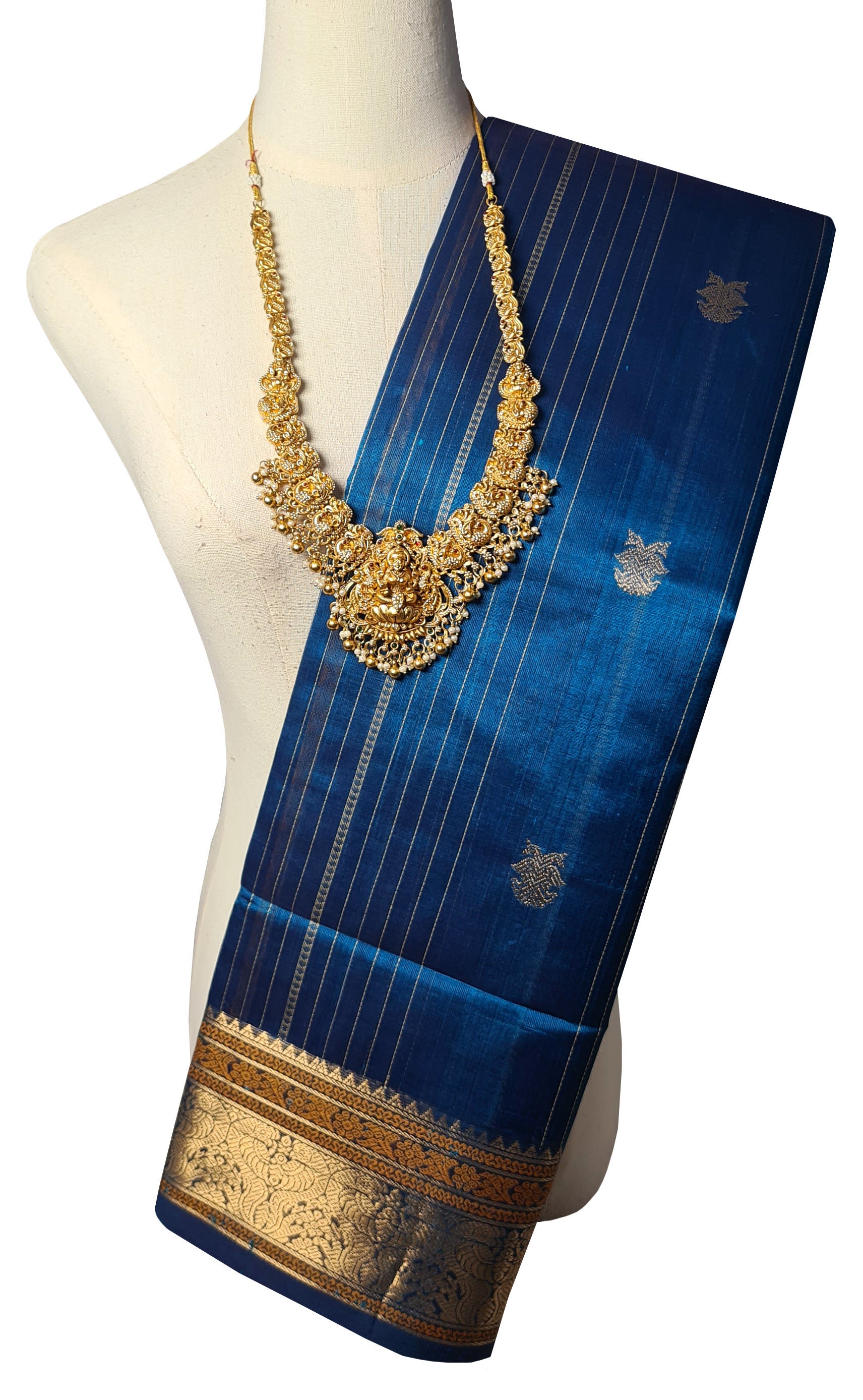 Kanchipuram Pure Silk Cotton Saree