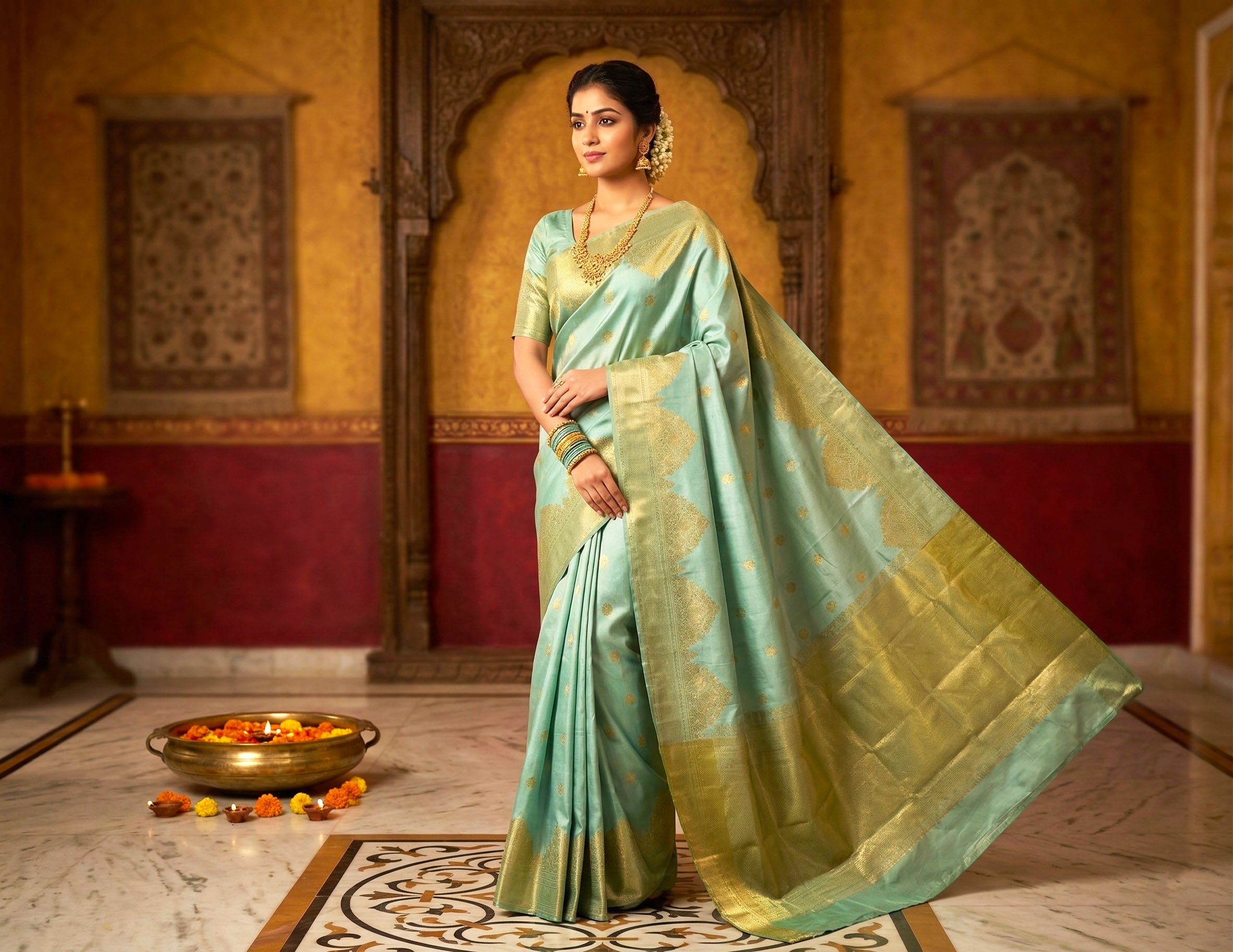 Kanchipuram Pure Silk Saree