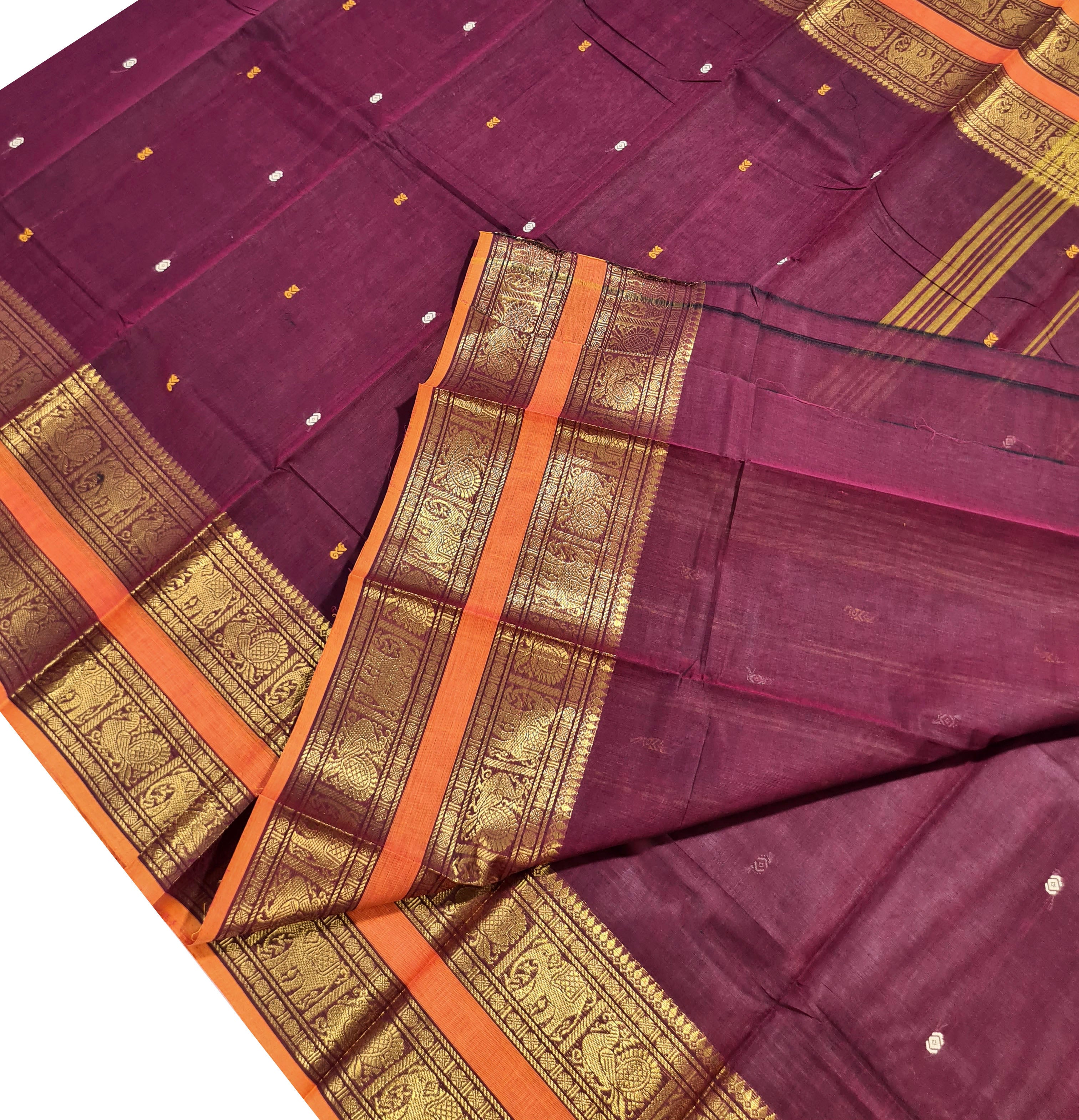 Kanchipuram Pure Cotton Sarees