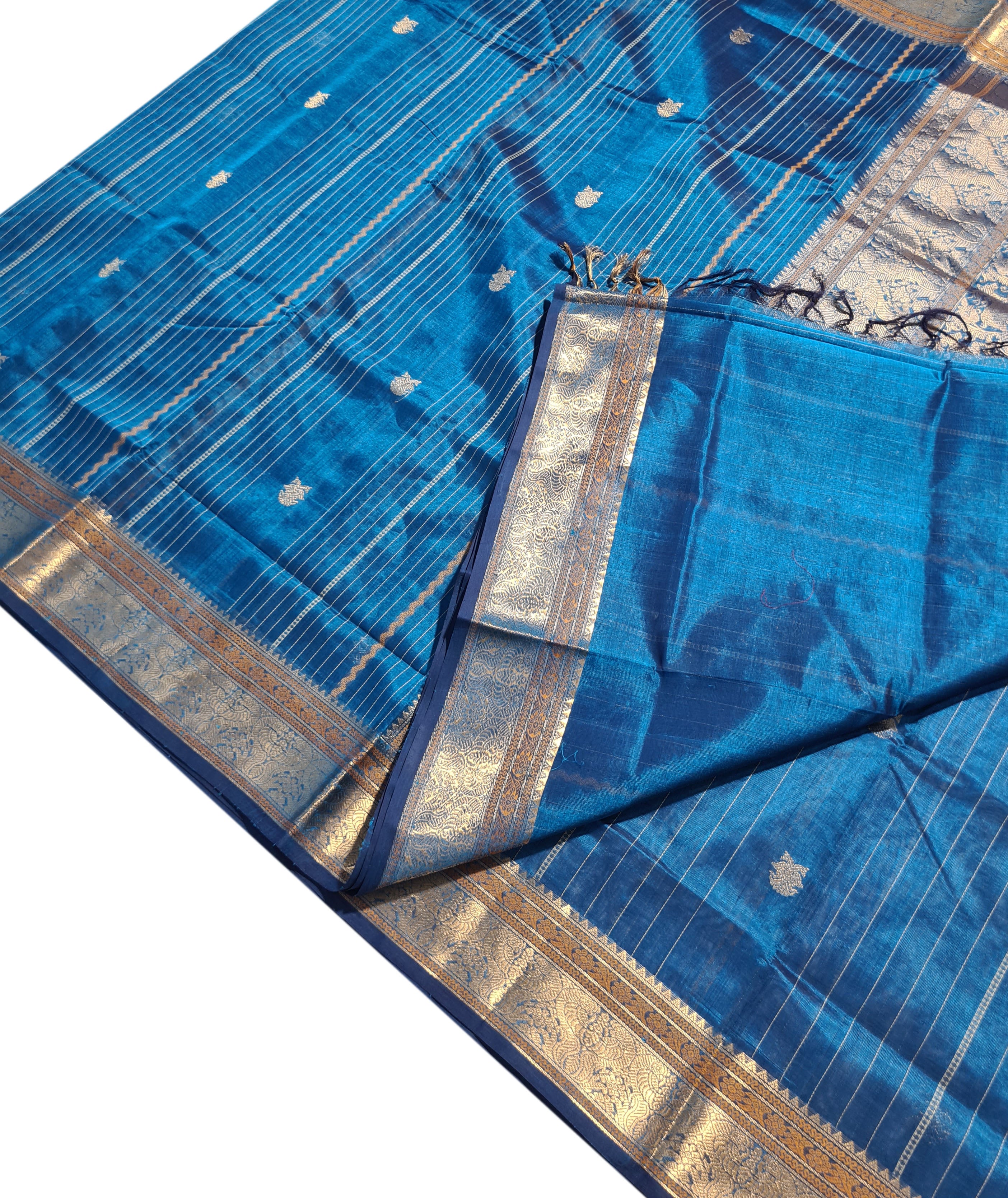 Kanchipuram Pure Silk Cotton Saree
