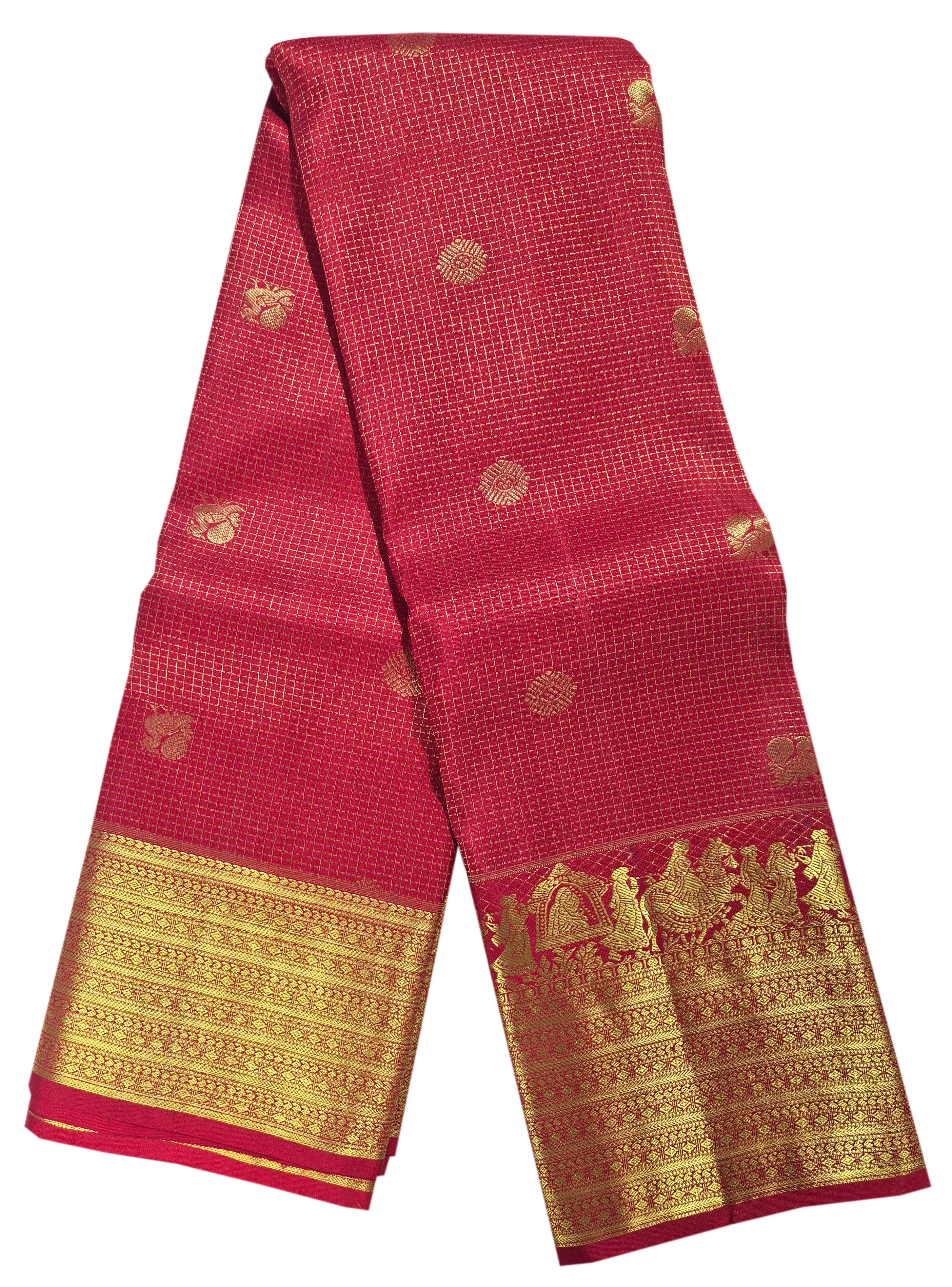 Vairaoosi Kanchipuram Pure Silk Saree