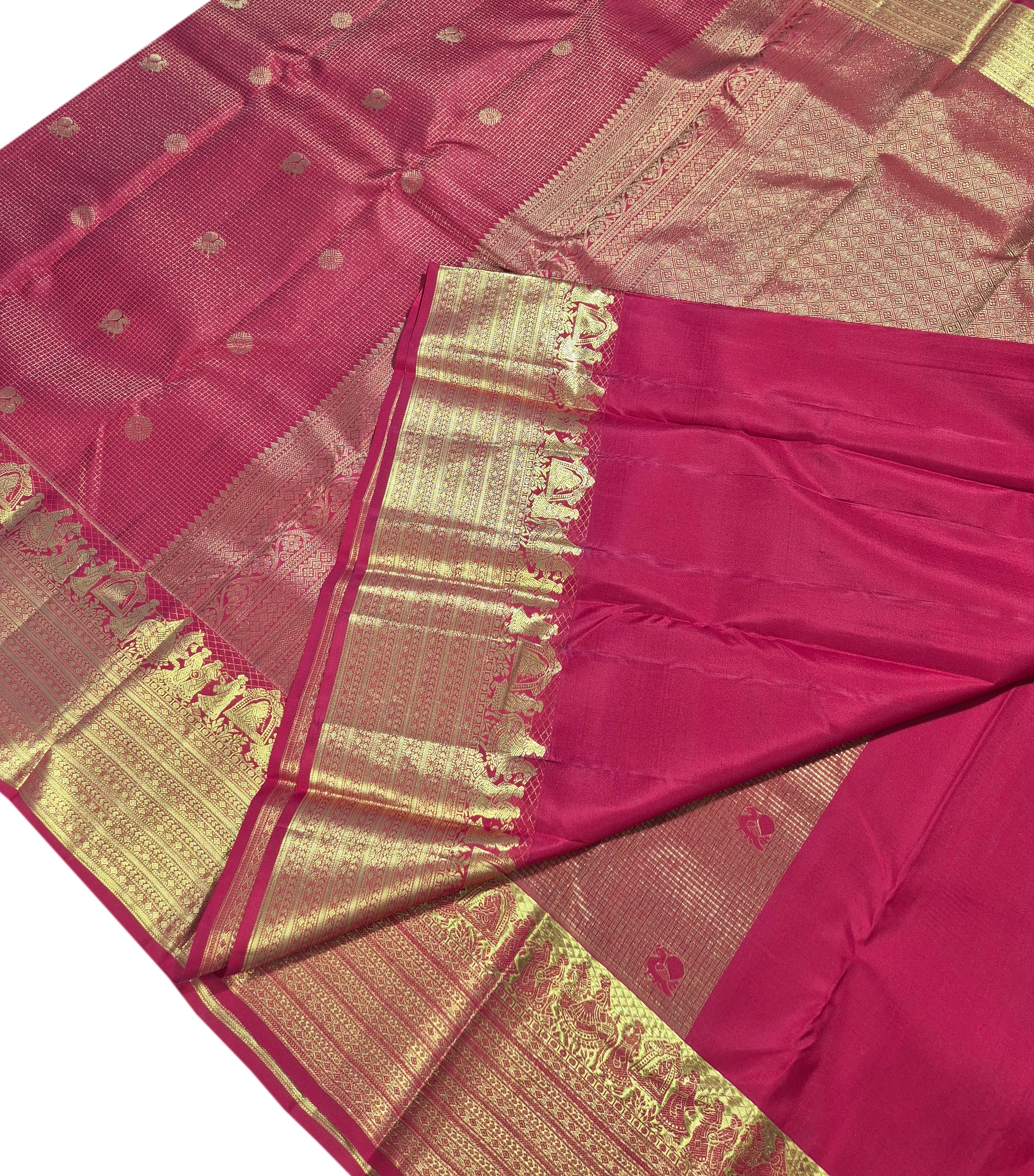 Vairaoosi Kanchipuram Pure Silk Saree