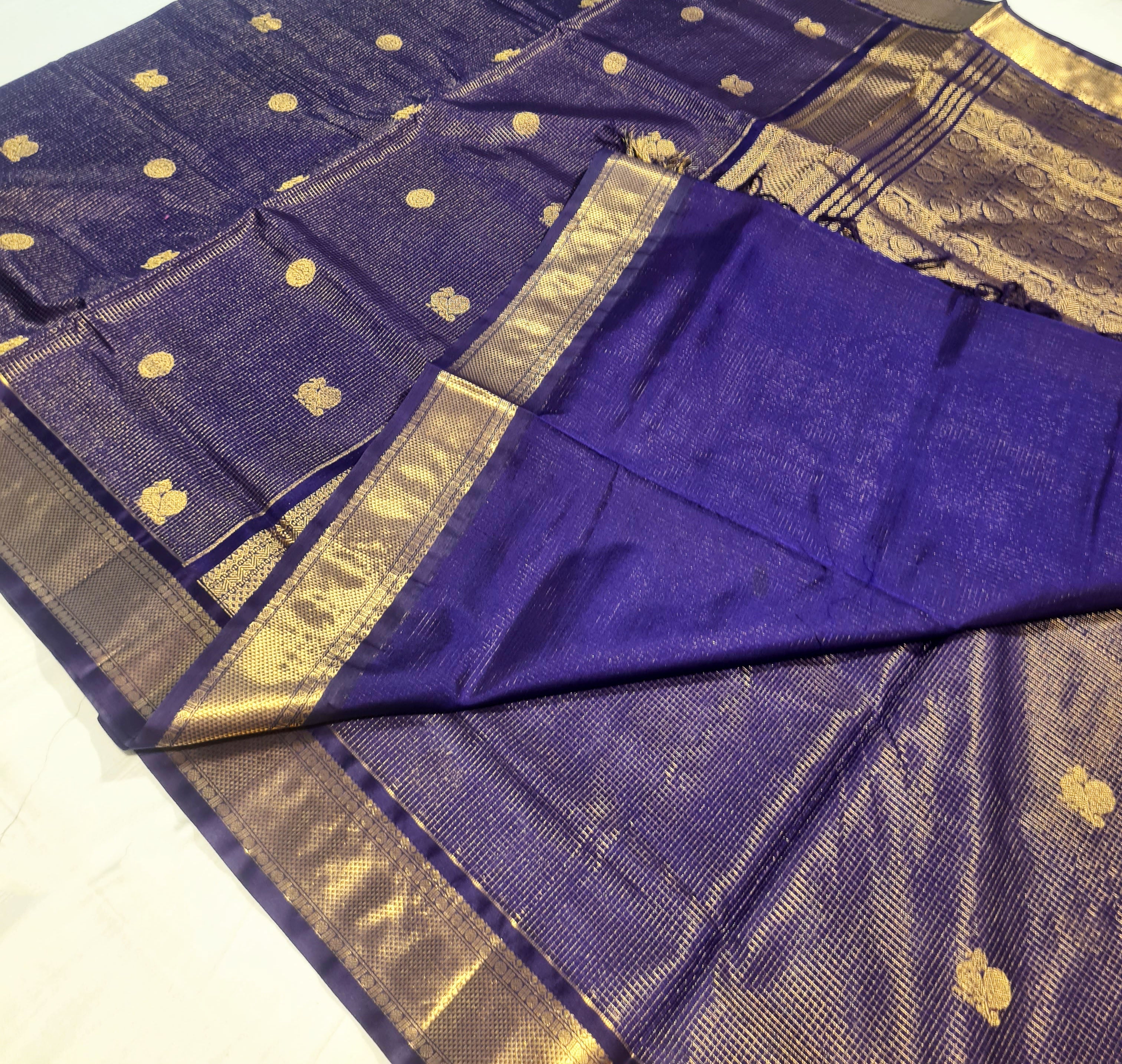 Kanchipuram Pure Silk Cotton Saree