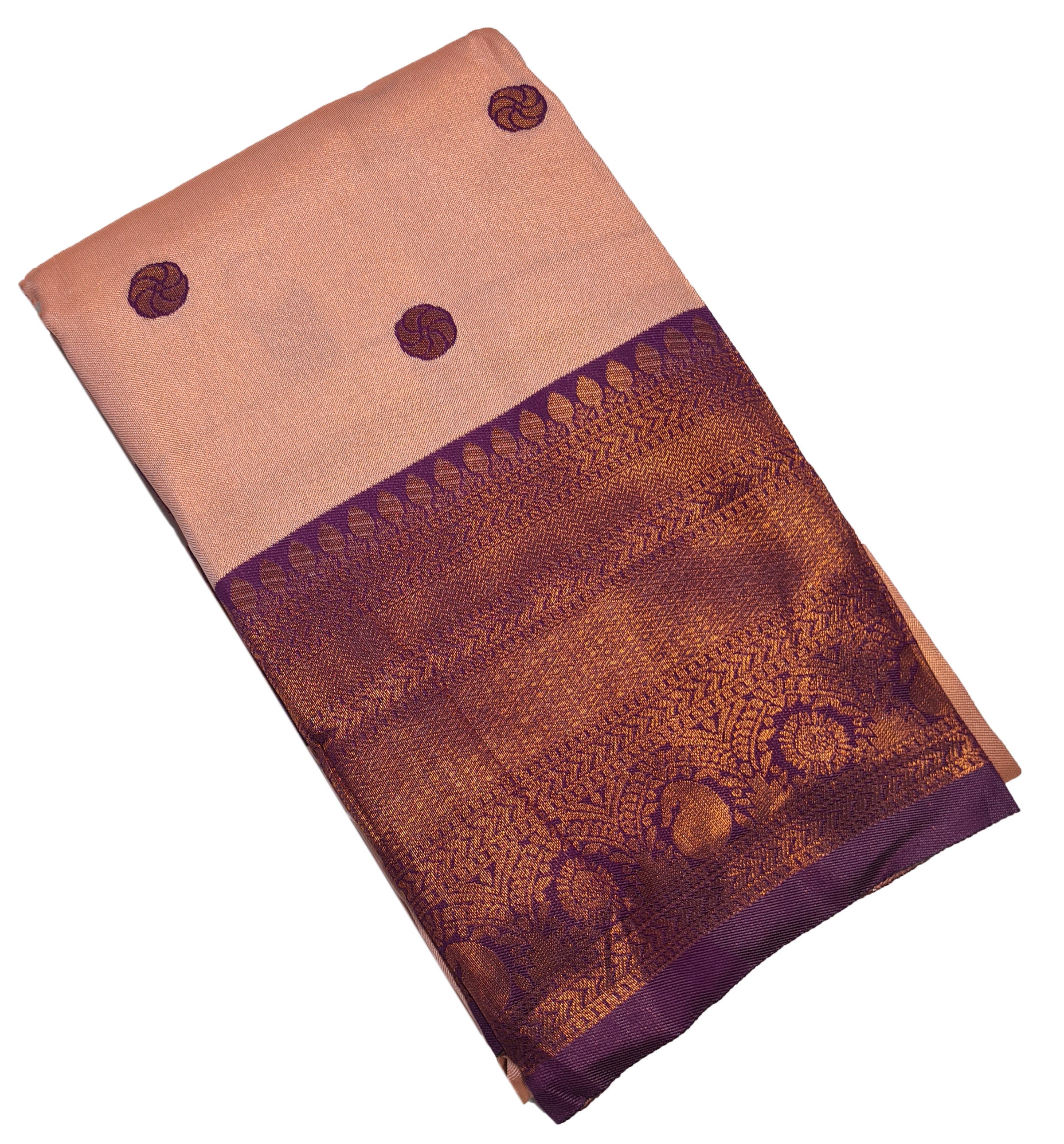 Antique Zari Butta Silk Saree