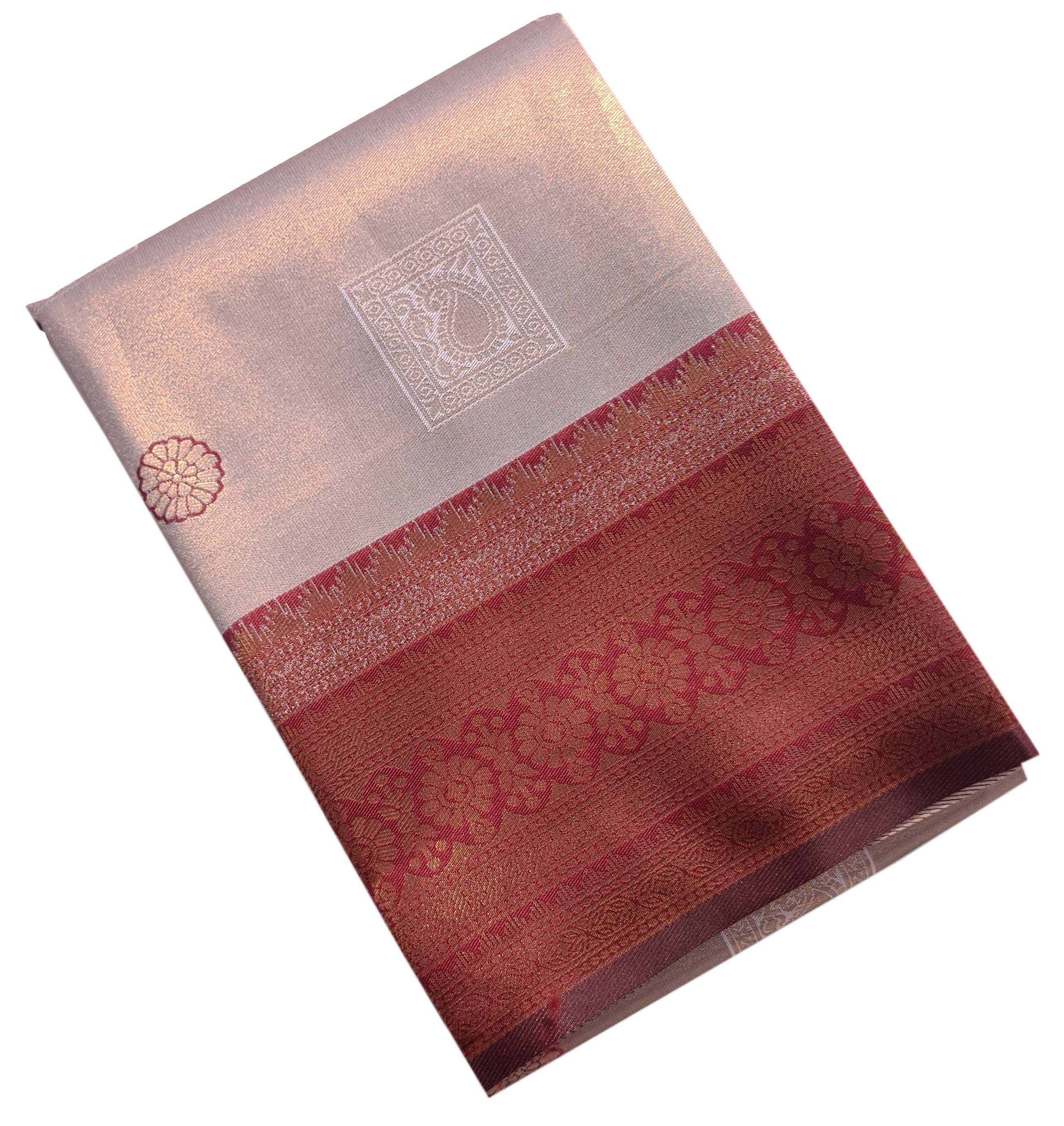 Antique Zari Butta Silk Saree