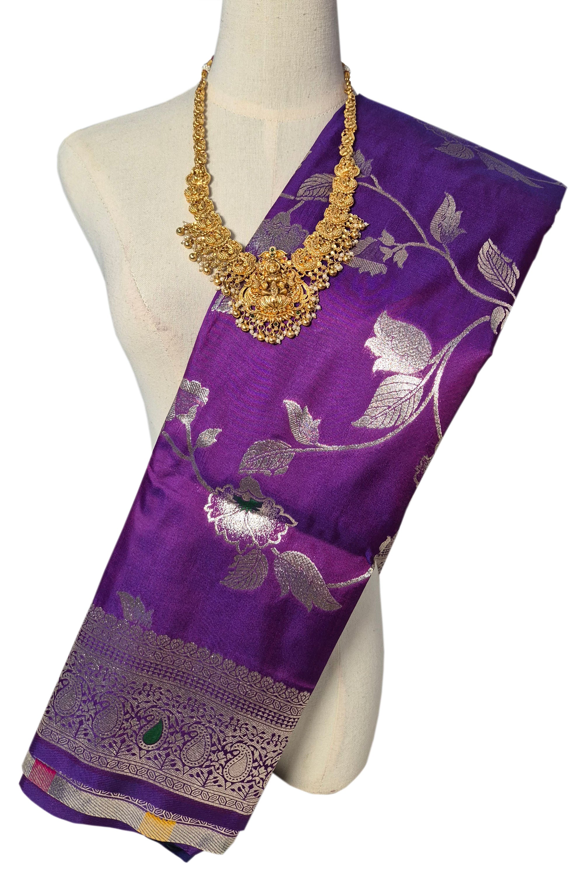 Banarasi semisilk Sarees