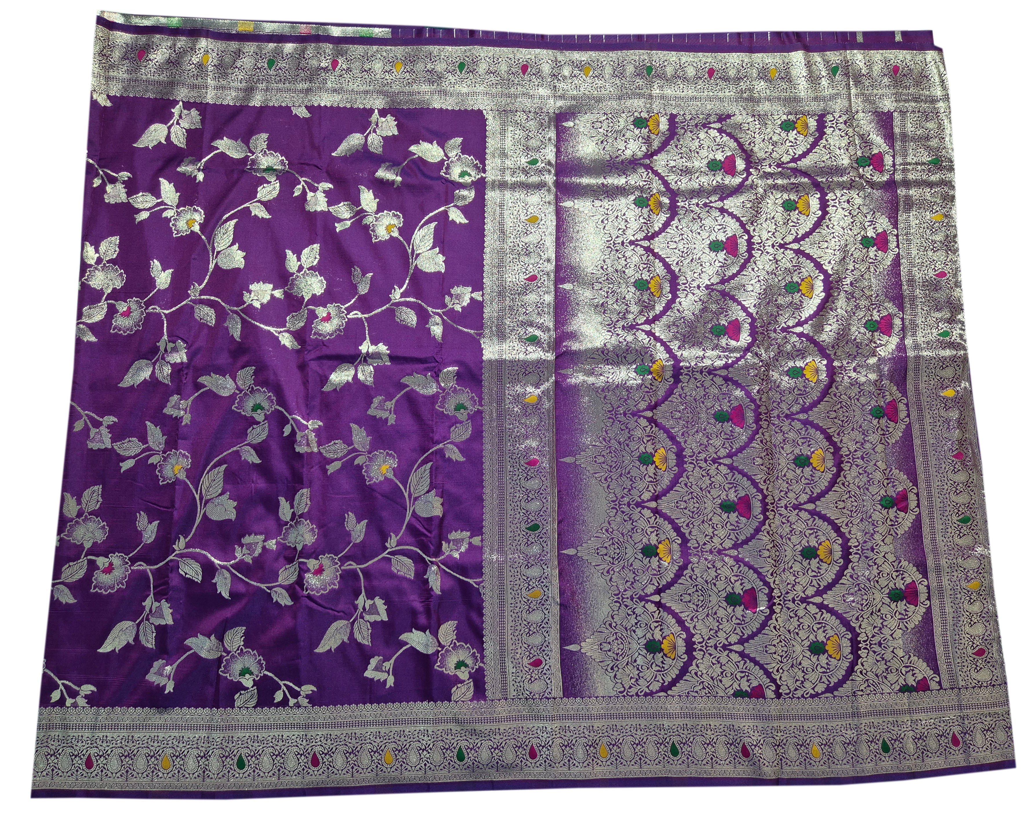 Banarasi semisilk Sarees