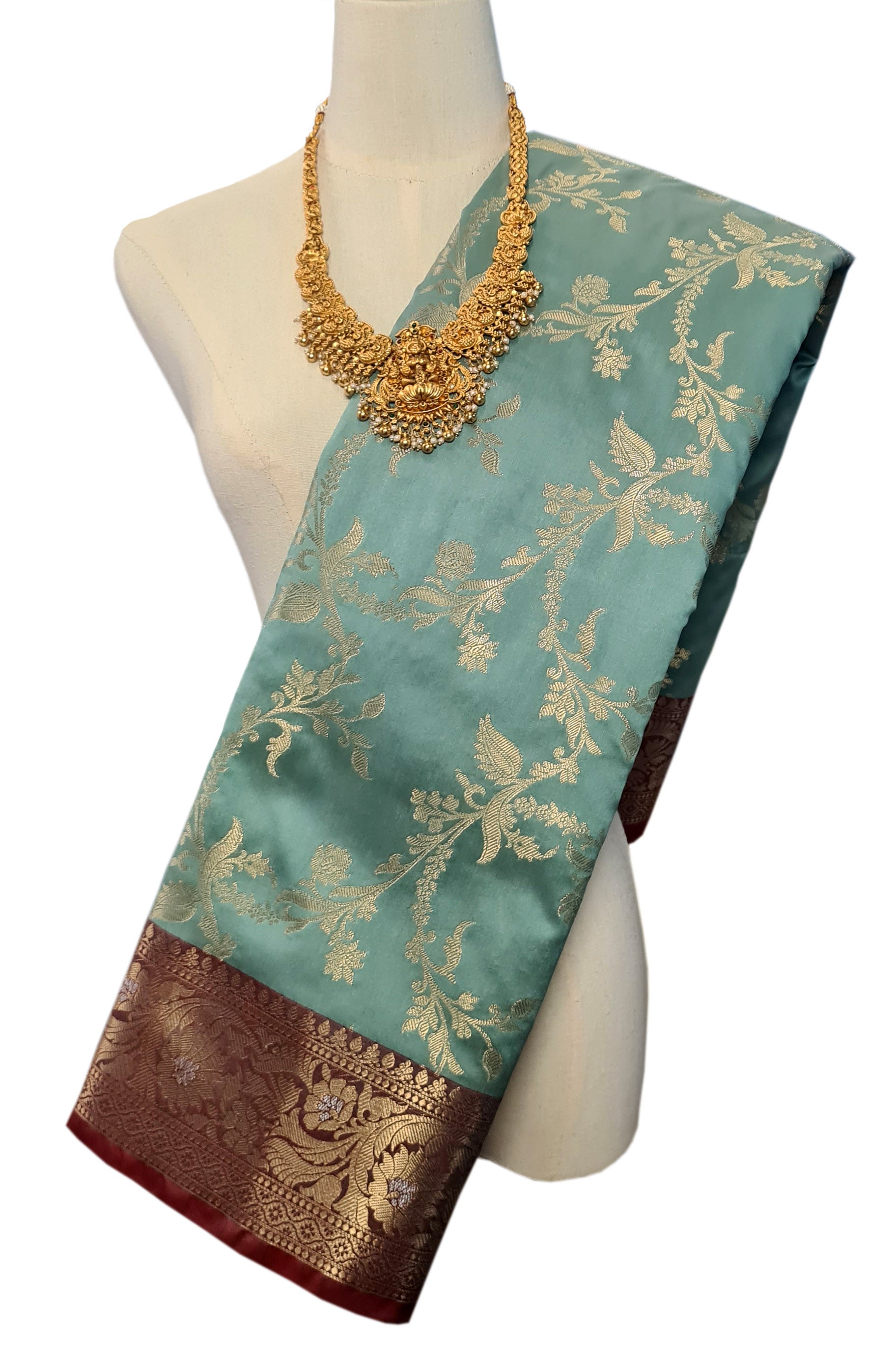 Banarasi Katan Jaal Silk Sarees